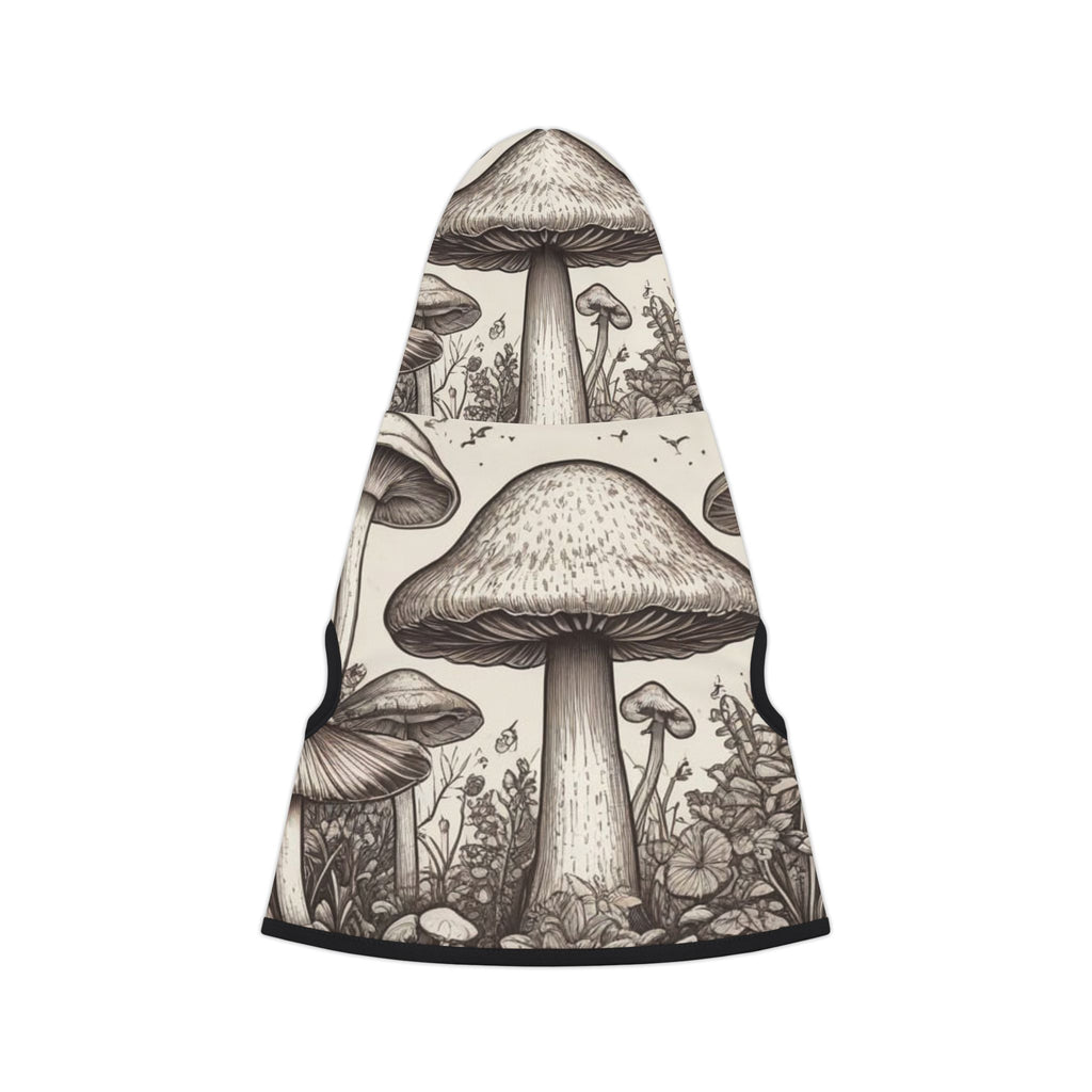 🍄 Enchanted Grove Pet Hoodie – Where Myth Meets Cozy Let your furry companion stroll through the woodland of dreams with this intricately illustrated Enchanted Grove Pet Hoodie.