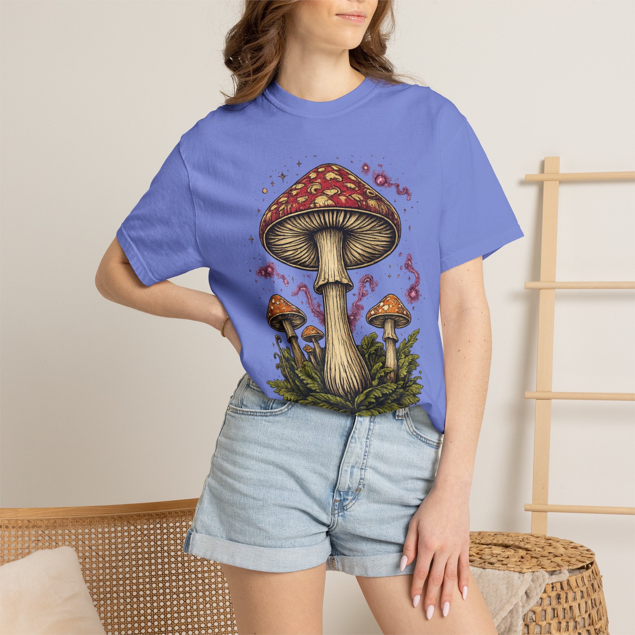 Mushroom Graphic T-Shirt