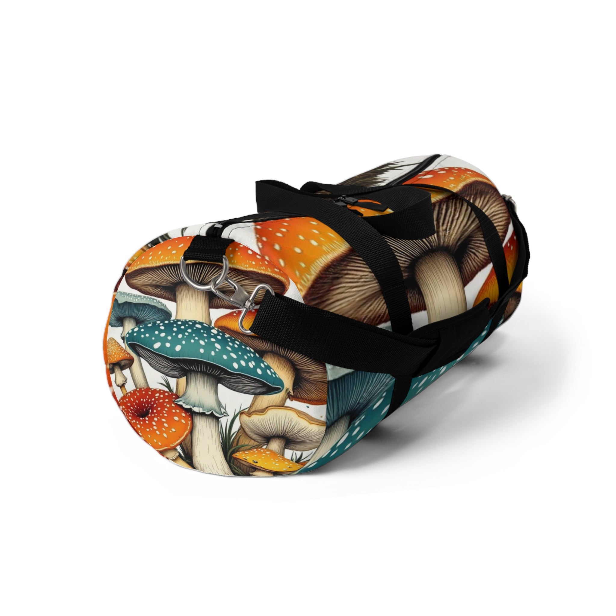 🍄 "Spore Stash" Duffel Bag – Adventure, Packed with Personality Carry the wild with you—wherever the trail leads.
