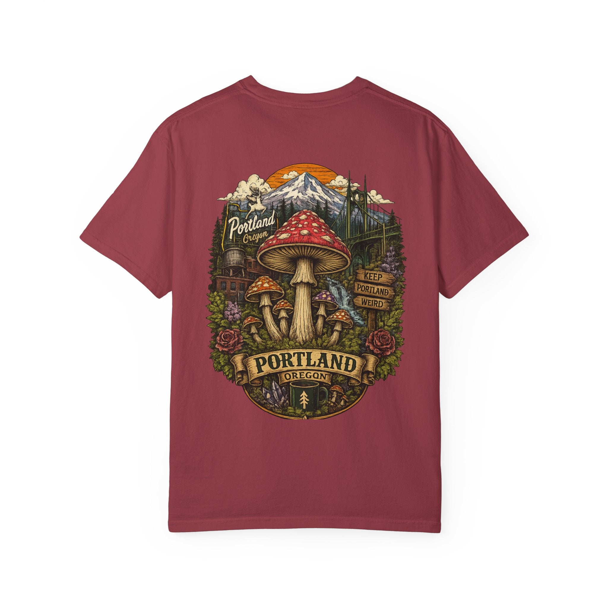 Mushroom Graphic T-Shirt