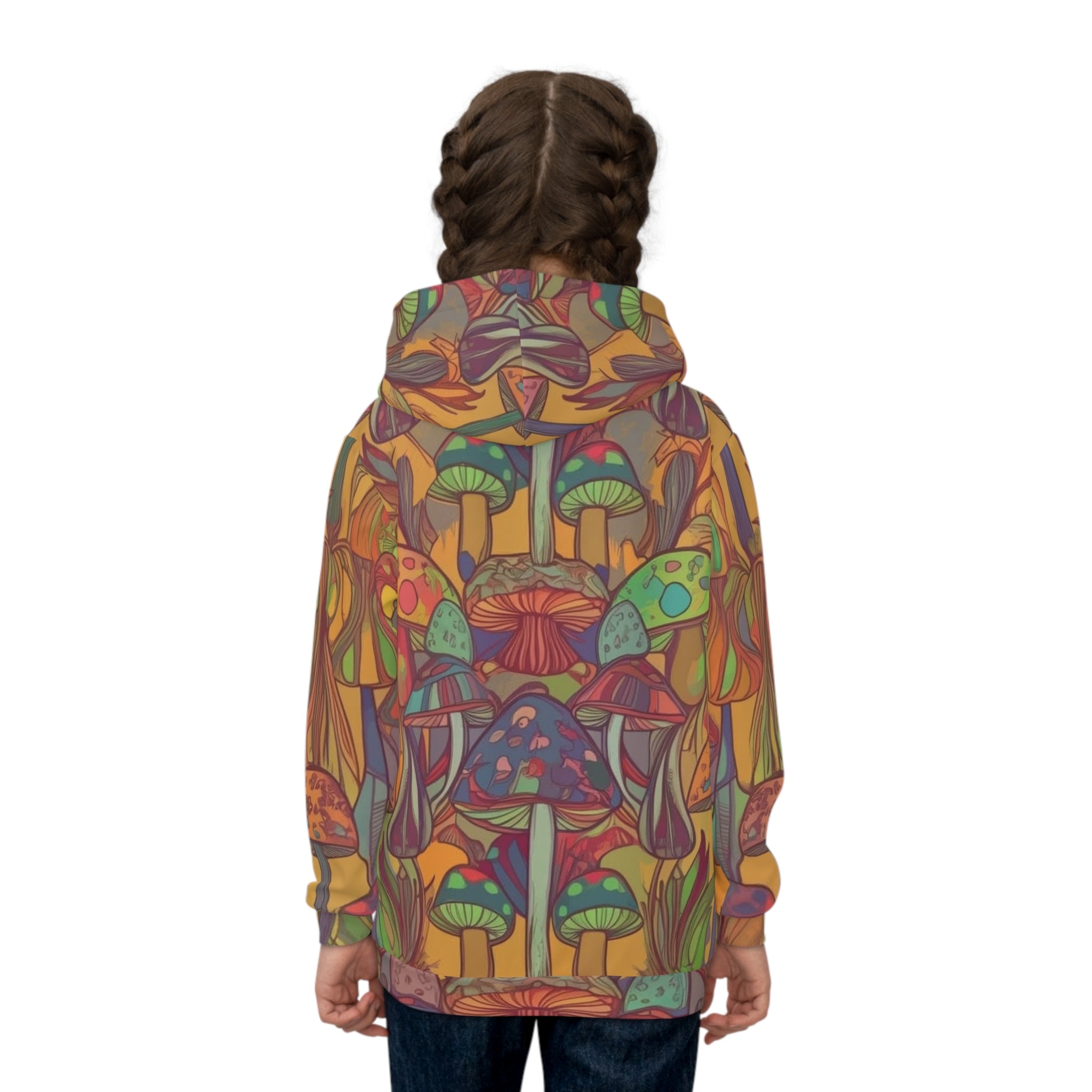🍄🌈 Mystic Mushroom Wonderland Hoodie 🌿✨