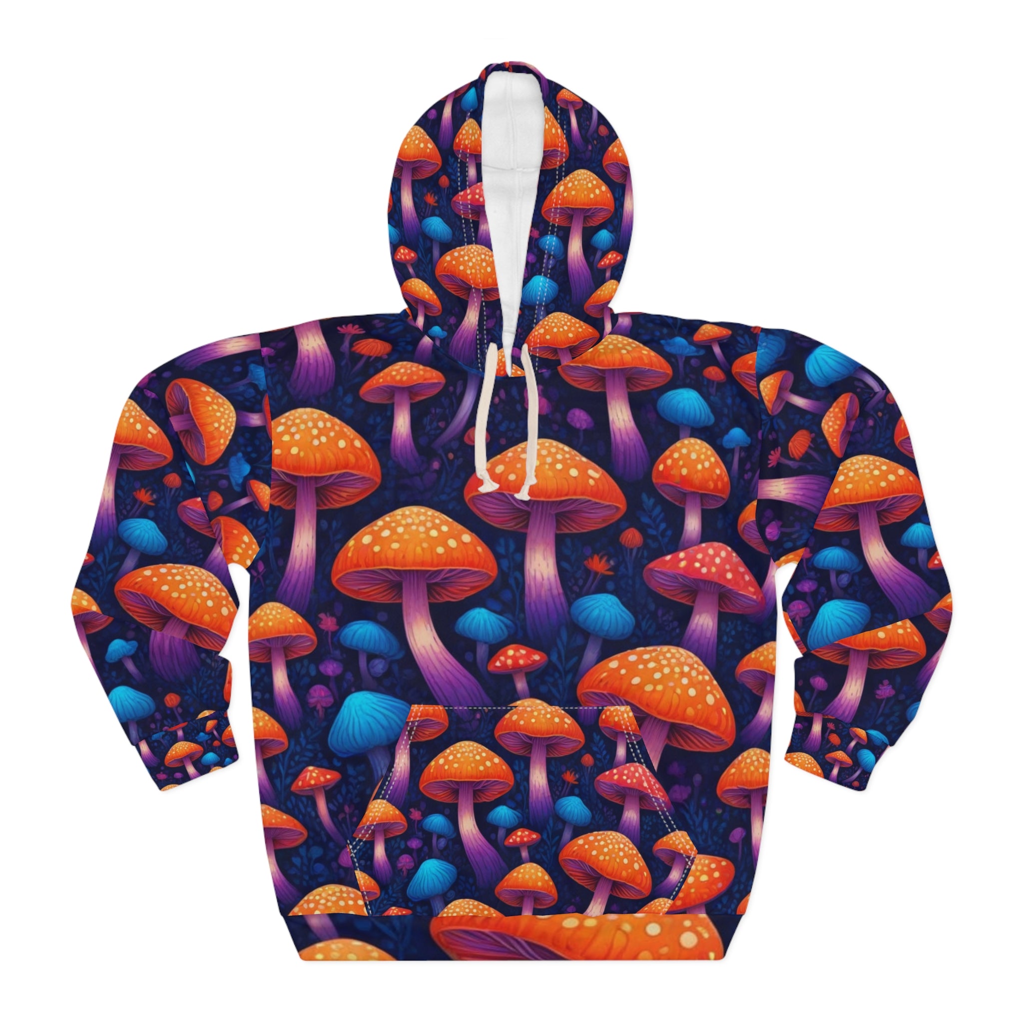 🌌 Cosmic Shroom Hoodie – Glow into the Wild 🍄✨