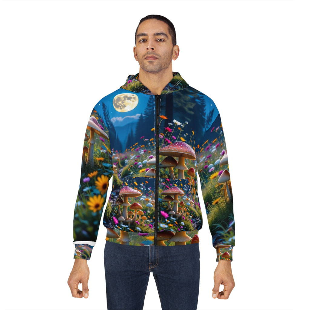 🌕 Enchanted Forest Mushroom Hoodie – Wear the Magic