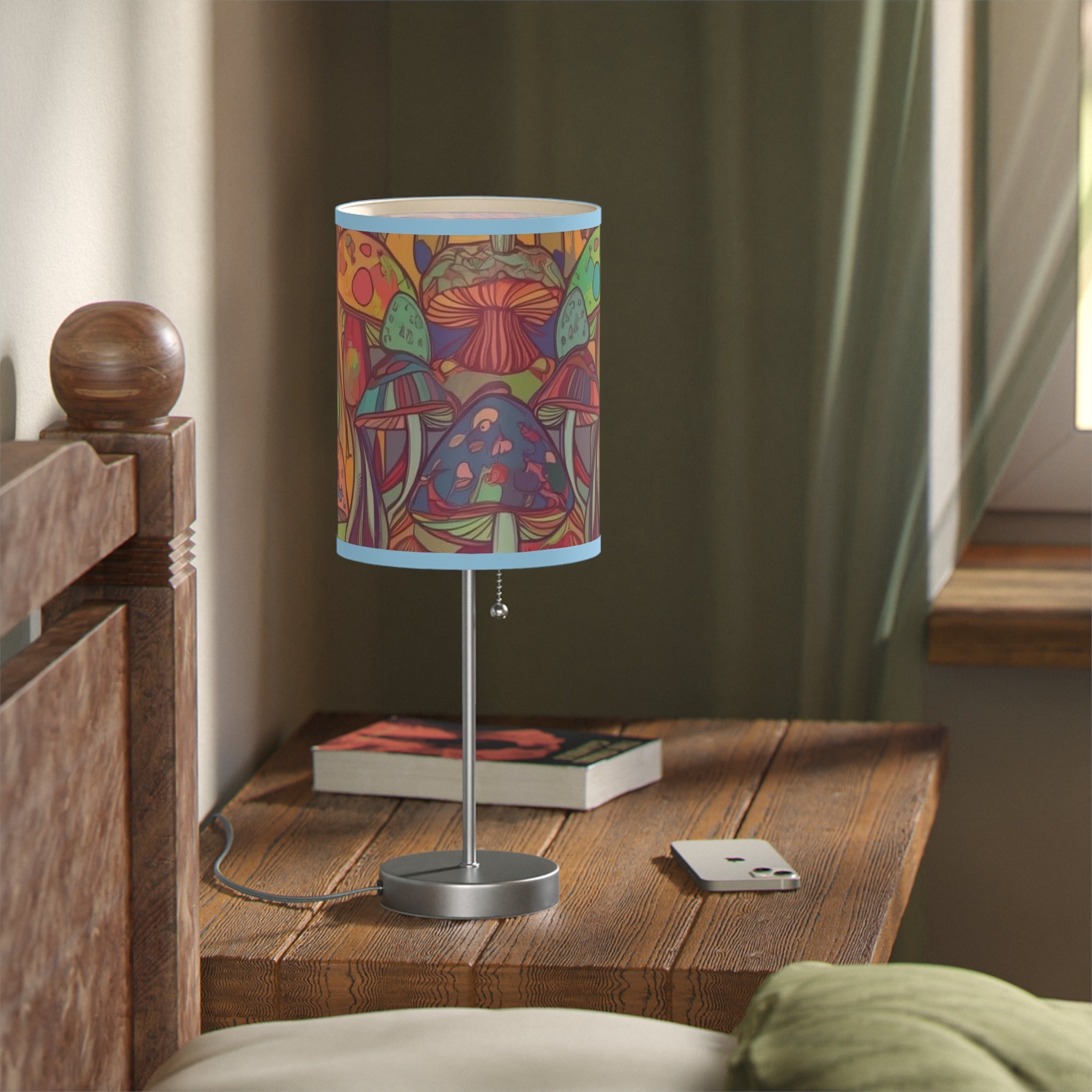 🍄🌈✨Enchanted Shroom Lamp – Mystical Glow for Your Space🍄✨💡