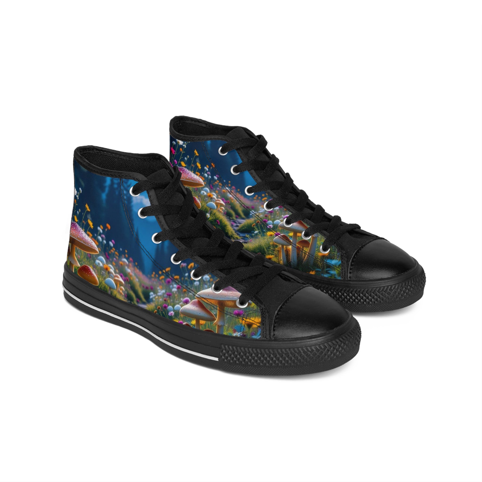🌕 Enchanted Forest High-Tops – Where Fantasy Meets Footwear 🍄✨