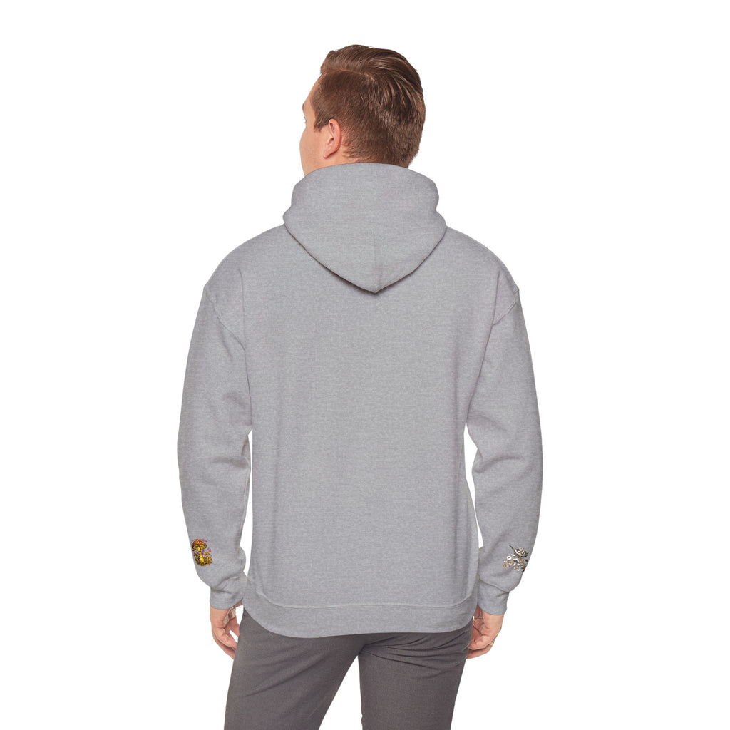 Mushroom Grove Hoodie – Whimsical Autumn Forest Mushroom Sweatshirt