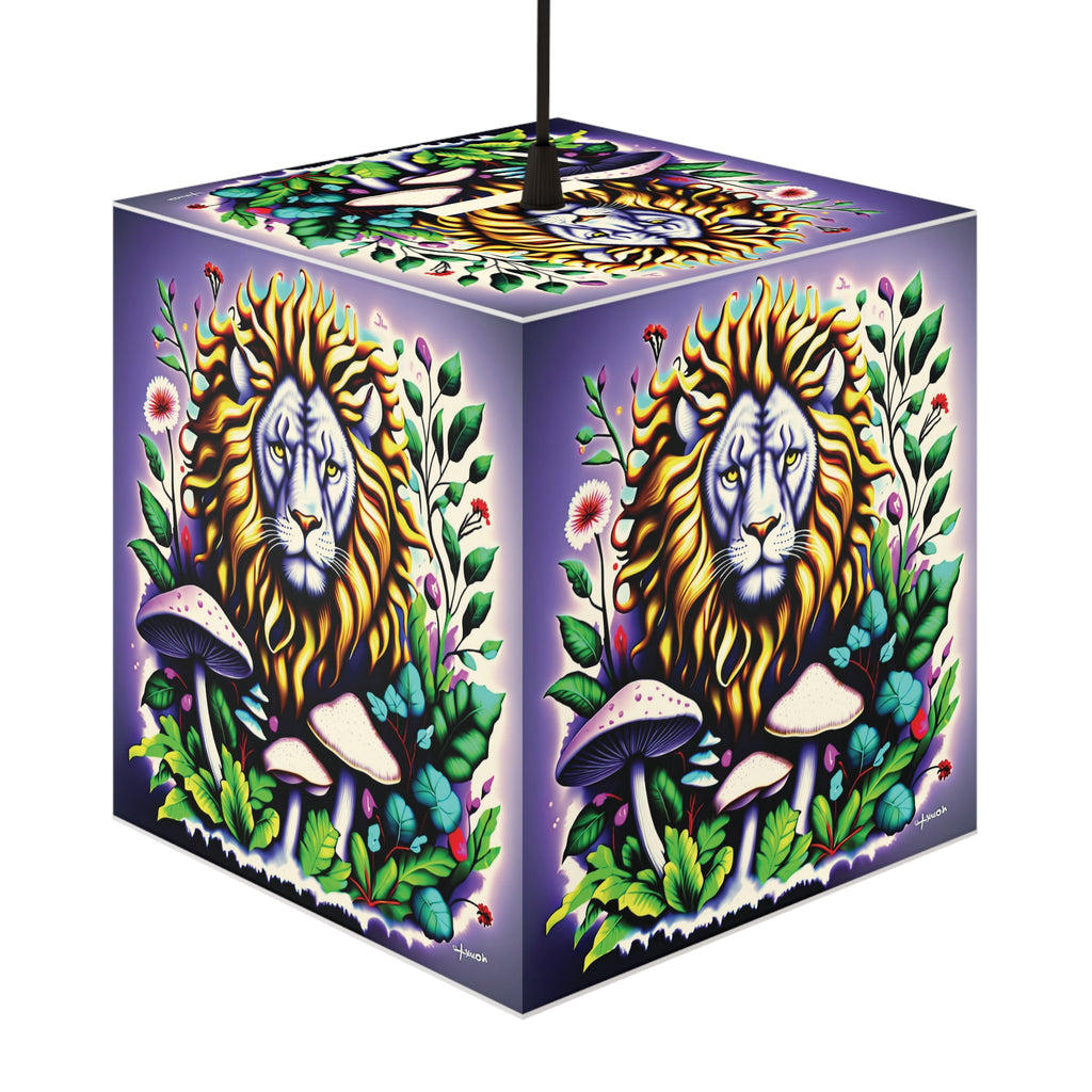 🌿🦁 Forest King’s Glow: The Lion Among Mushrooms 🍄✨