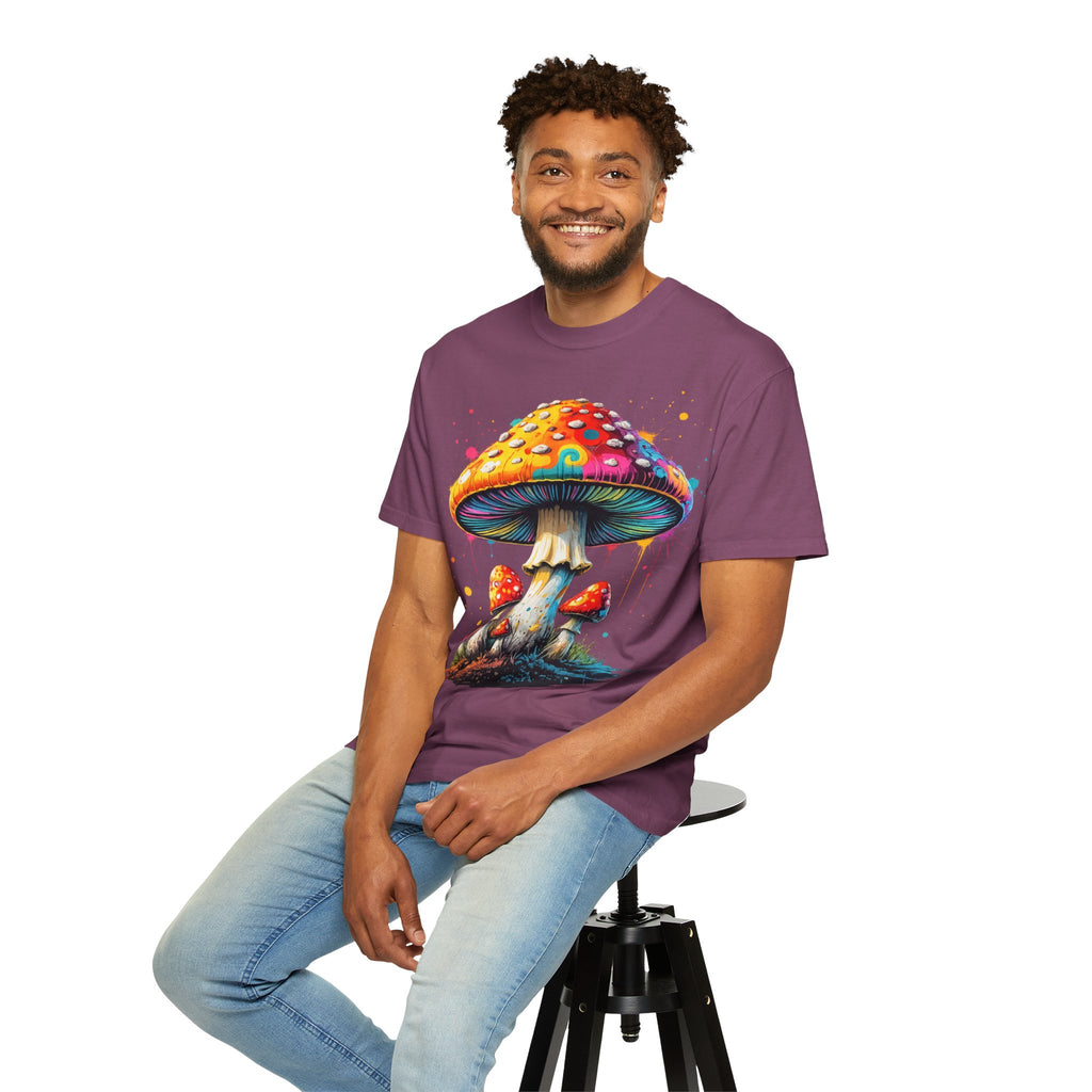 Lake Oswego Mushroom T-Shirt — Vintage Nature & Psychedelic Fungi Design