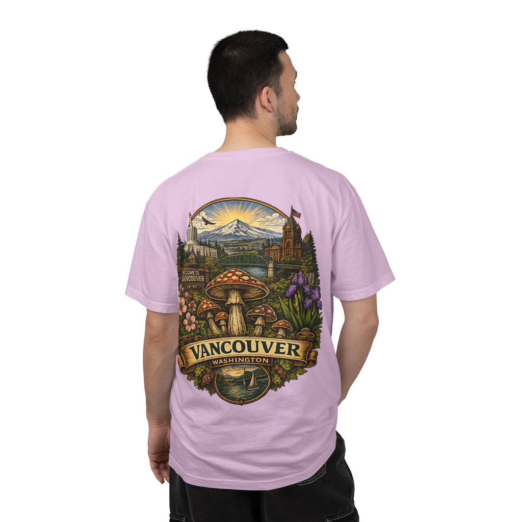 Lake Oswego Mushroom T-Shirt — Vintage Nature & Psychedelic Fungi Design
