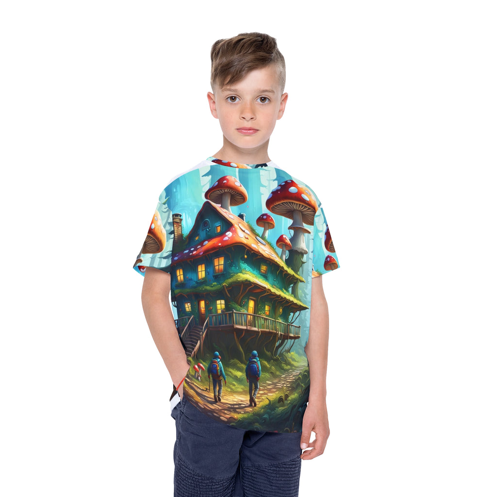 🌲🍄 Adventure-Ready Tee for Magical Explorers 🍄🌲