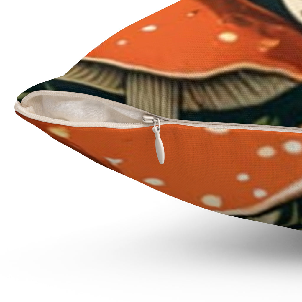Pillow: Mushroom Forest Decorative Pillow