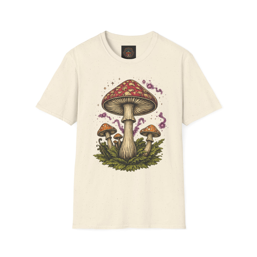 Mushroom Magic T-Shirt — Vintage Red Toadstool Illustration