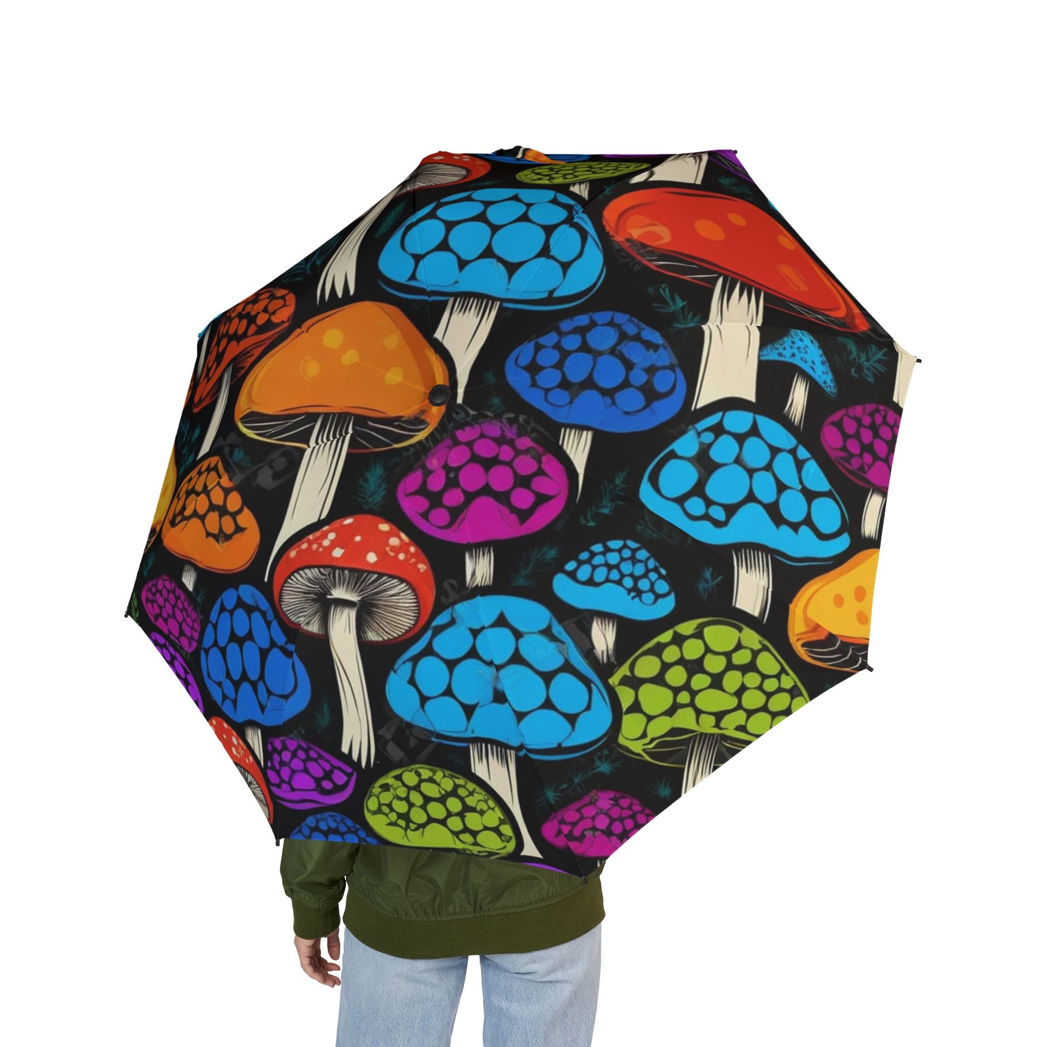 🍄 Mushroom Magic Umbrella – Make Rainy Days Radiant ☔🌈