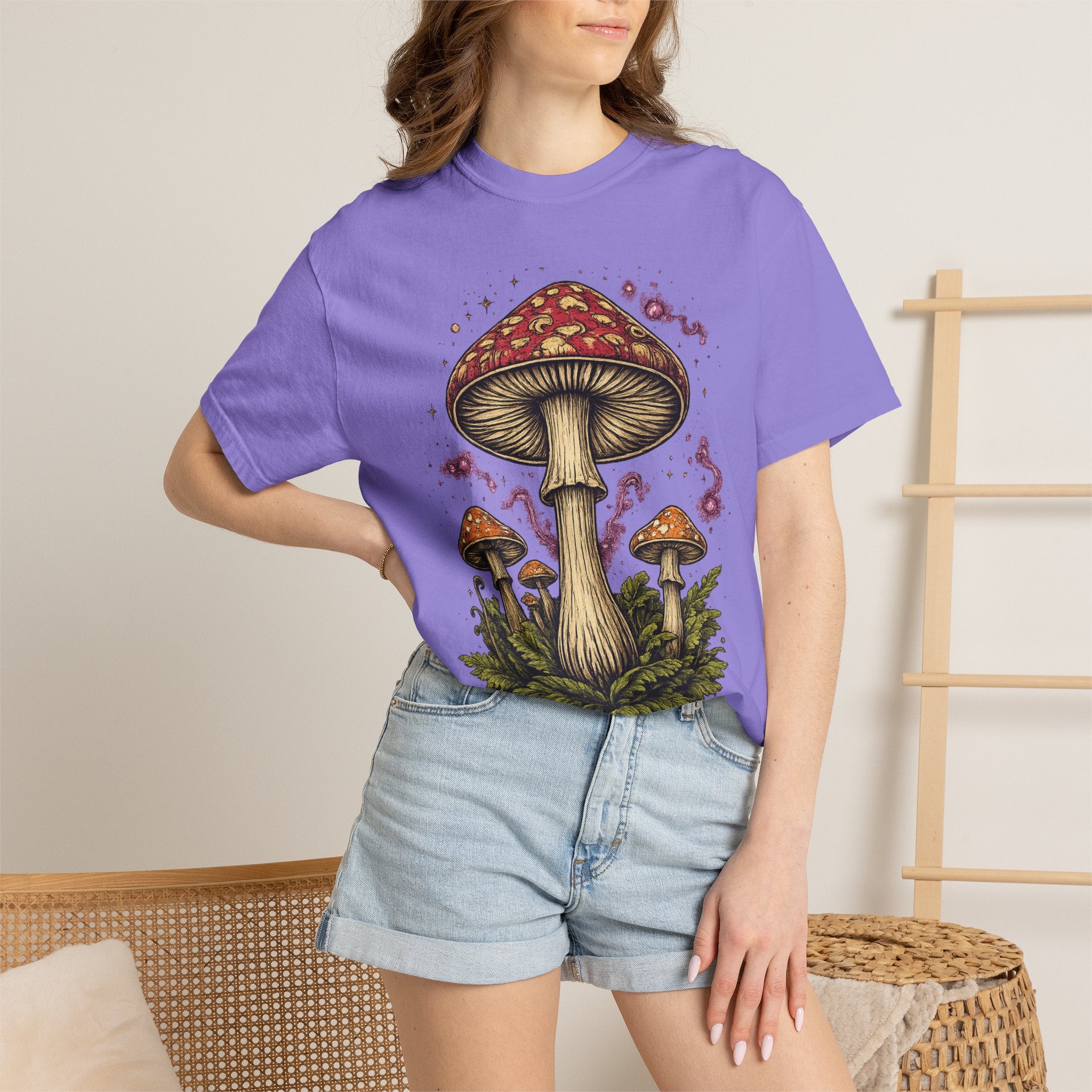 Mushroom Graphic T-Shirt