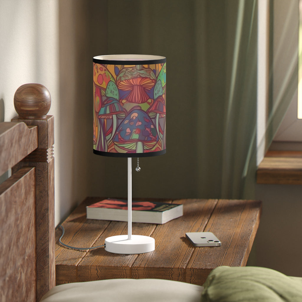 🍄🌈✨Enchanted Shroom Lamp – Mystical Glow for Your Space🍄✨💡