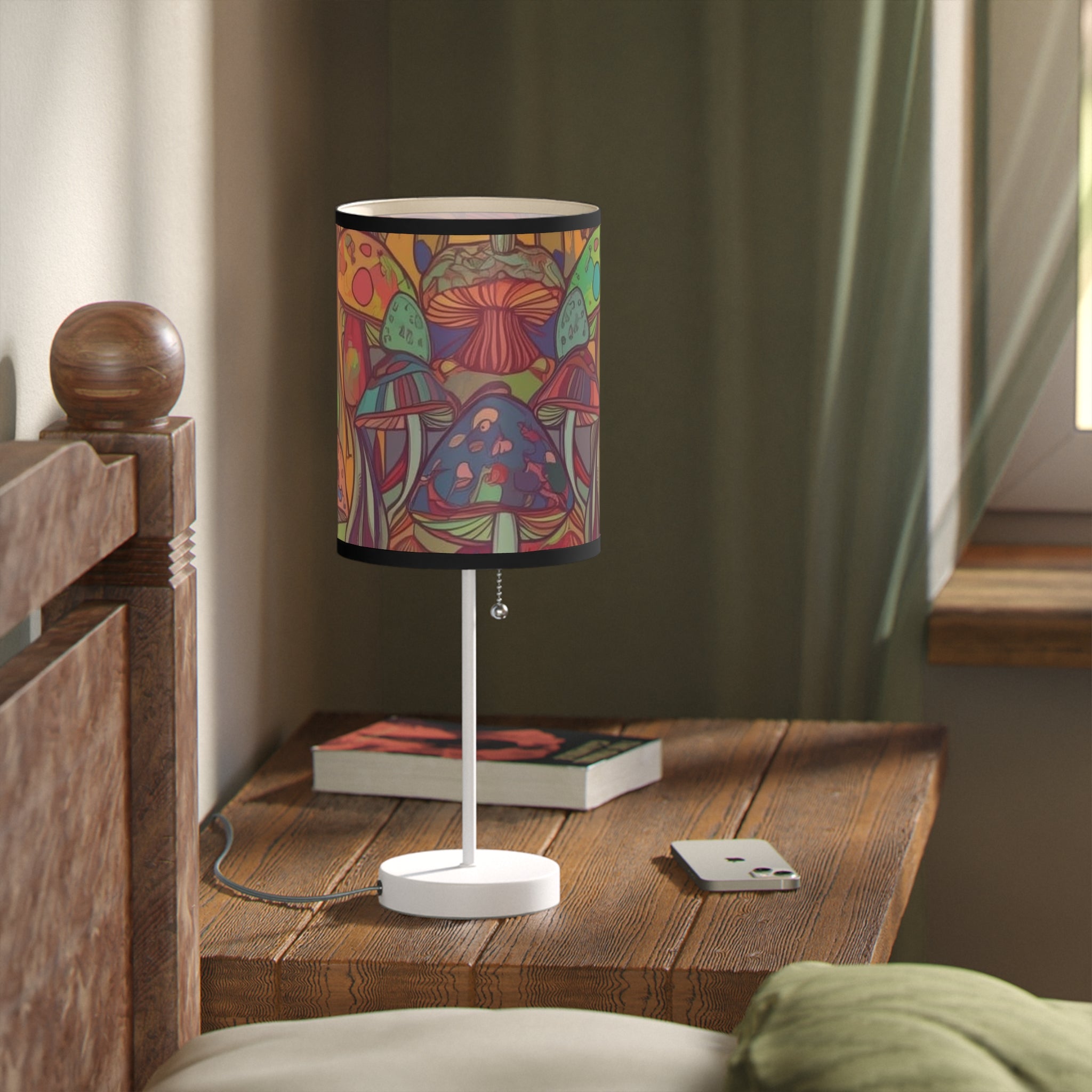 🍄🌈✨Enchanted Shroom Lamp – Mystical Glow for Your Space🍄✨💡