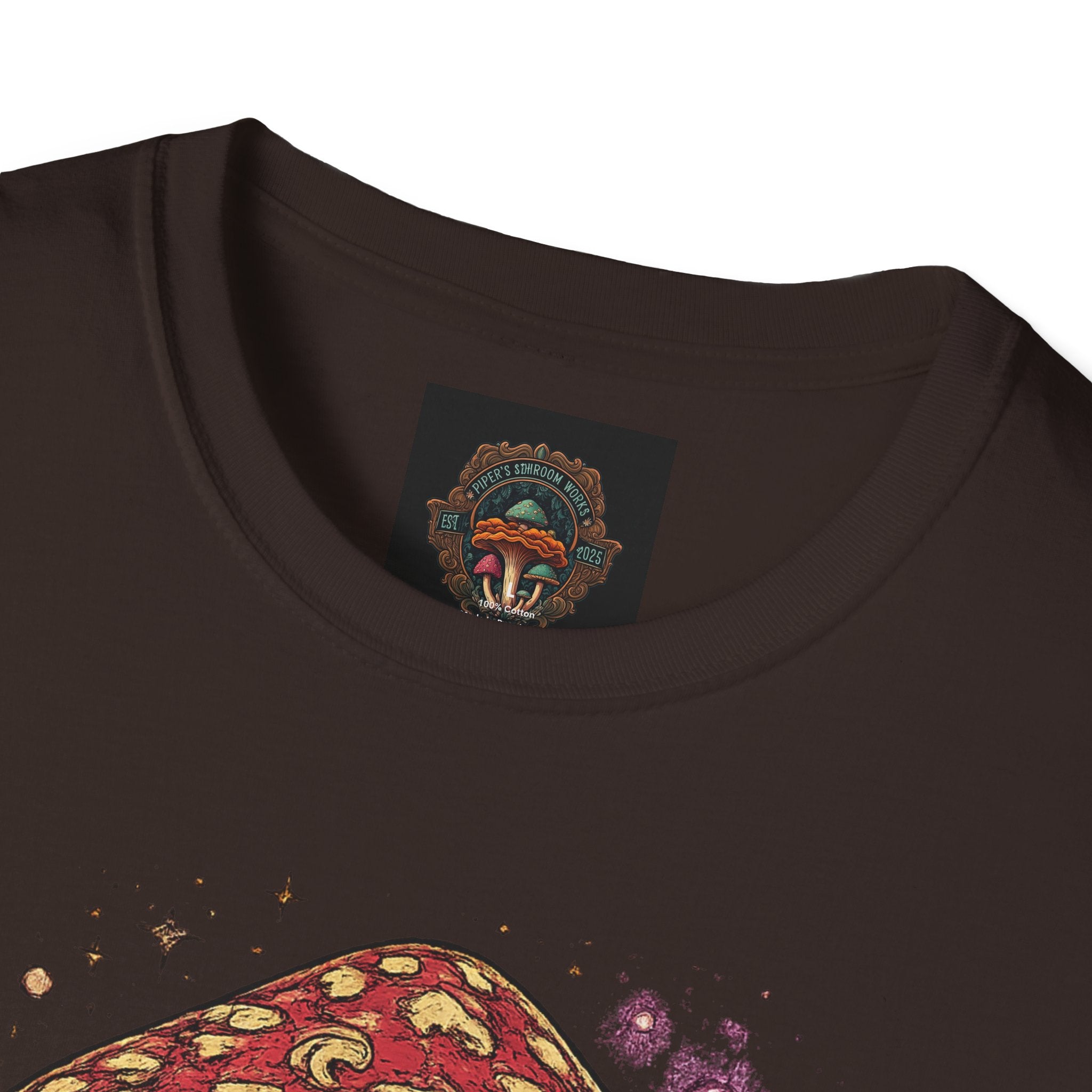 Mushroom Magic T-Shirt — Vintage Red Toadstool Illustration