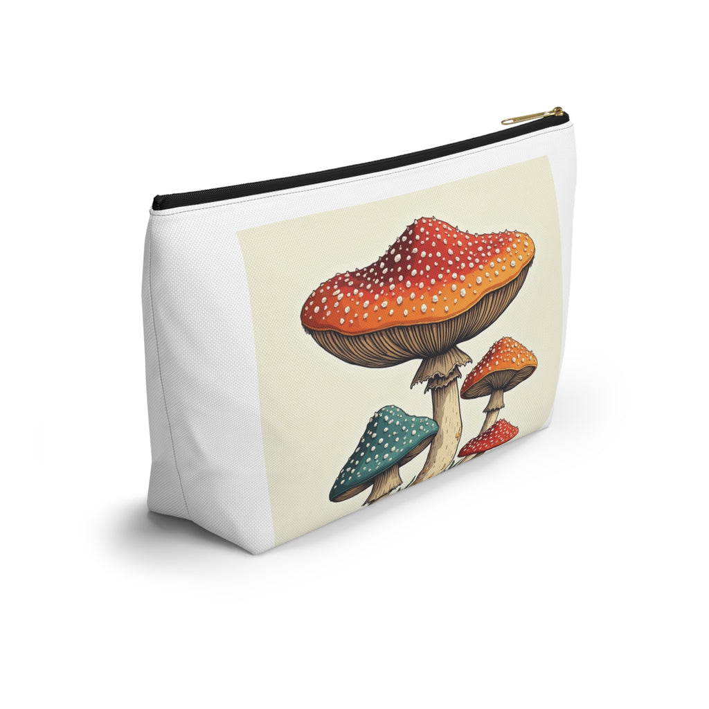 🍄 "Fungi Finds" Zipper Pouch – Carry the Magic with You  Because your essentials deserve a home that's just as enchanting.