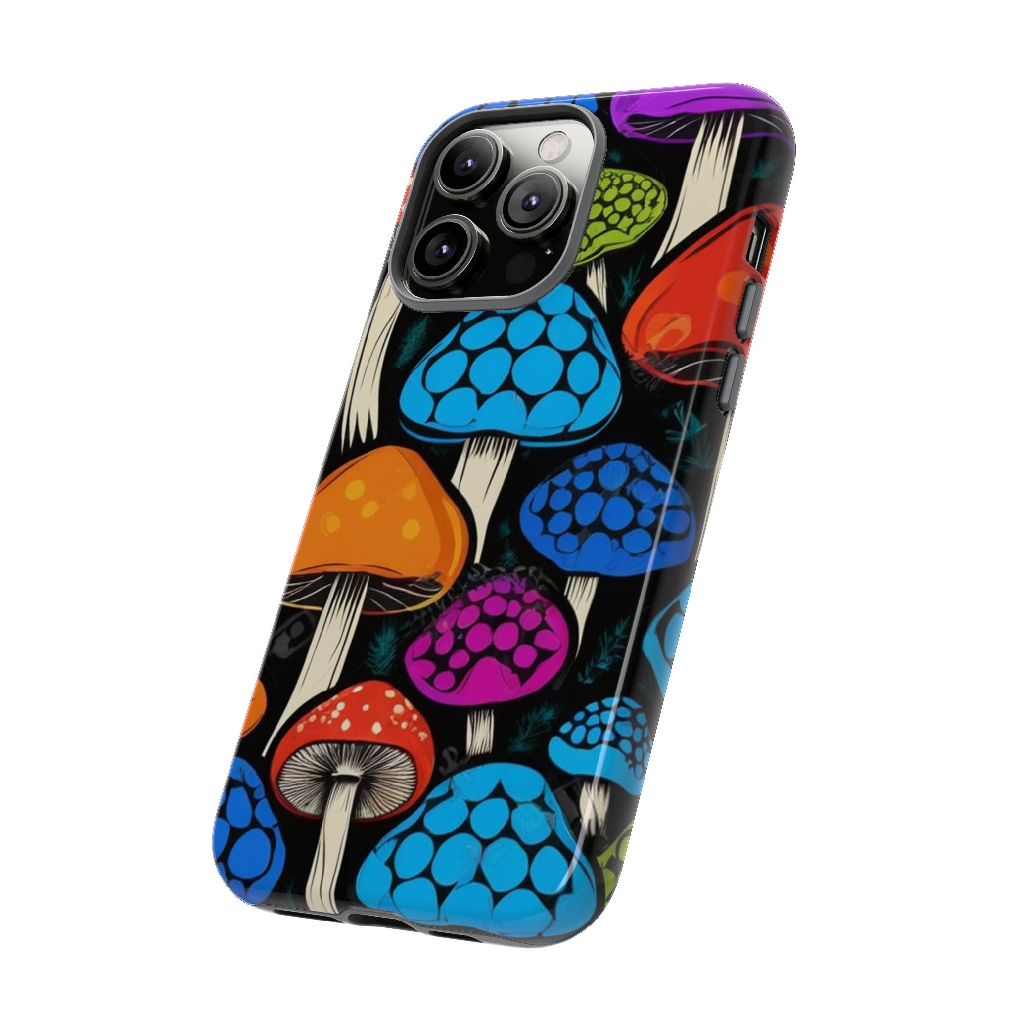 🍄 Shroom Pop iPhone Case – Protect Your Phone in Psychedelic Style 🌈📱