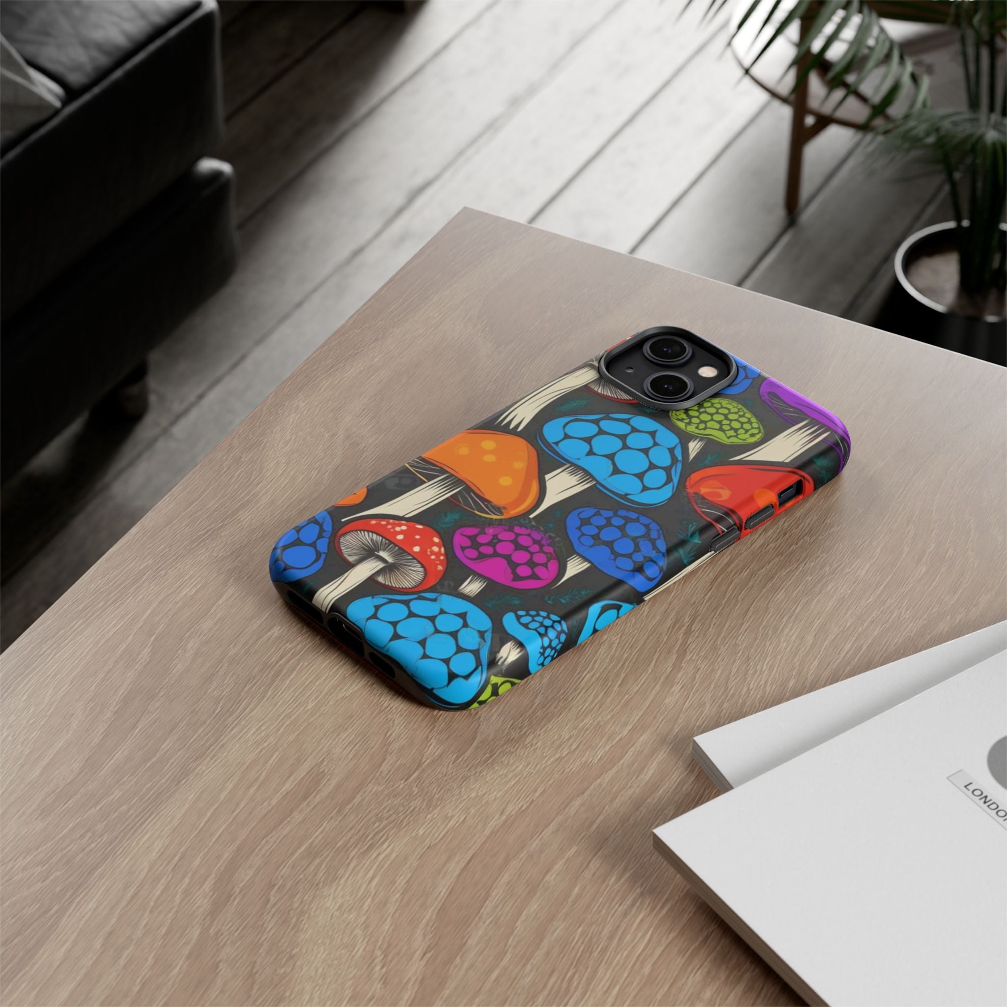 🍄 Shroom Pop iPhone Case – Protect Your Phone in Psychedelic Style 🌈📱