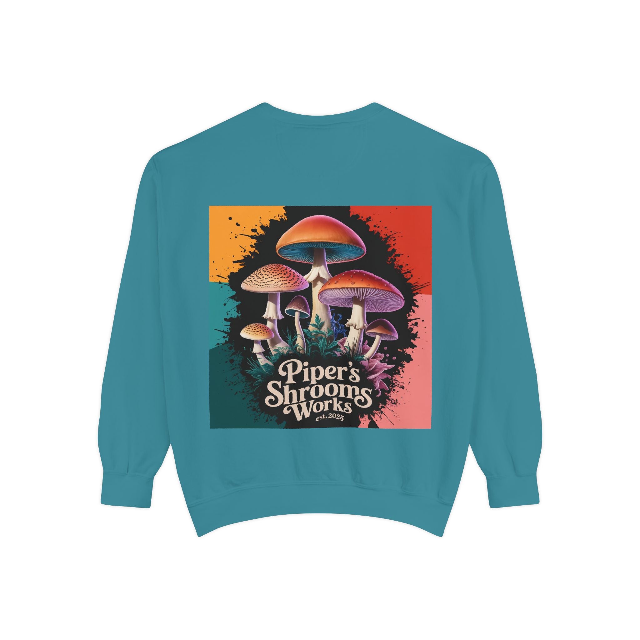 🦁 Lionheart & Shrooms Sweatshirt – Wear the Wild Within 🍄