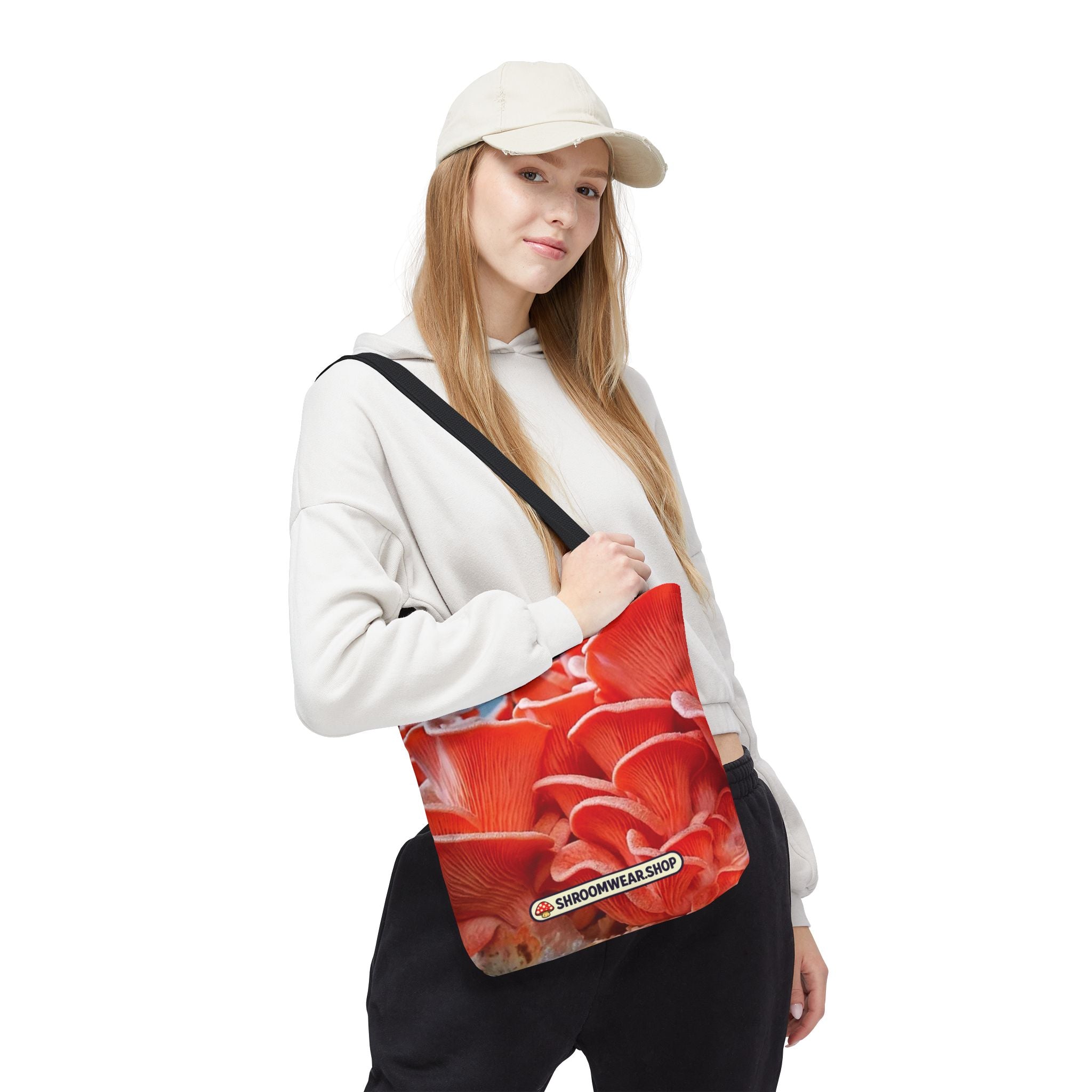 Bag: Mushroom Print Tote Bag – All-Over-Print Canvas Tote