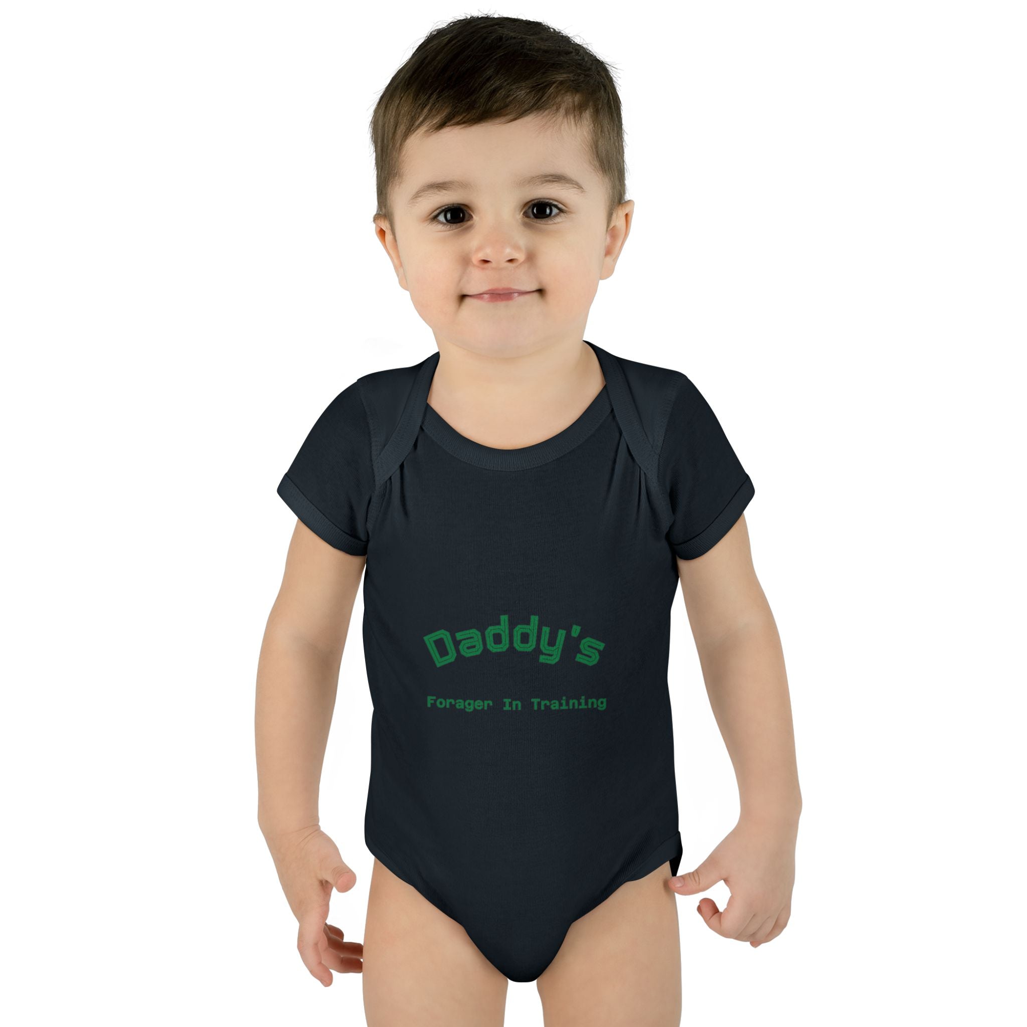 🍄👶 “Forest Friends” Baby Bodysuit One Piece