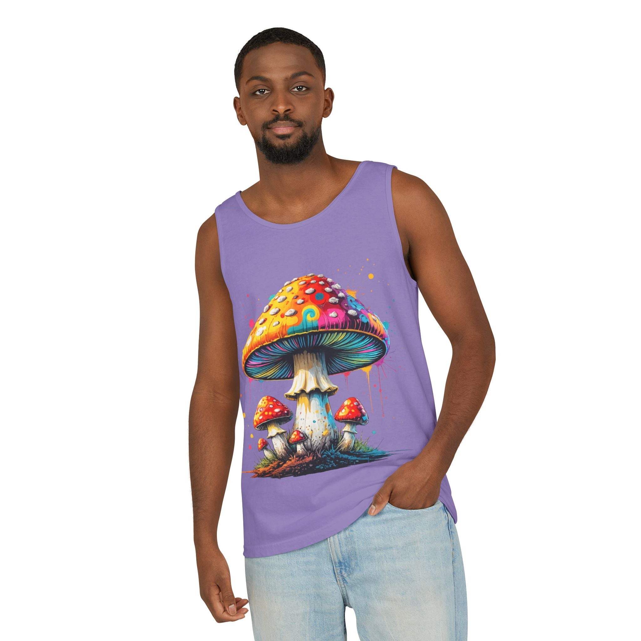 Mushroom Tank Top — Psychedelic & Portland Forest Graphic Tank
