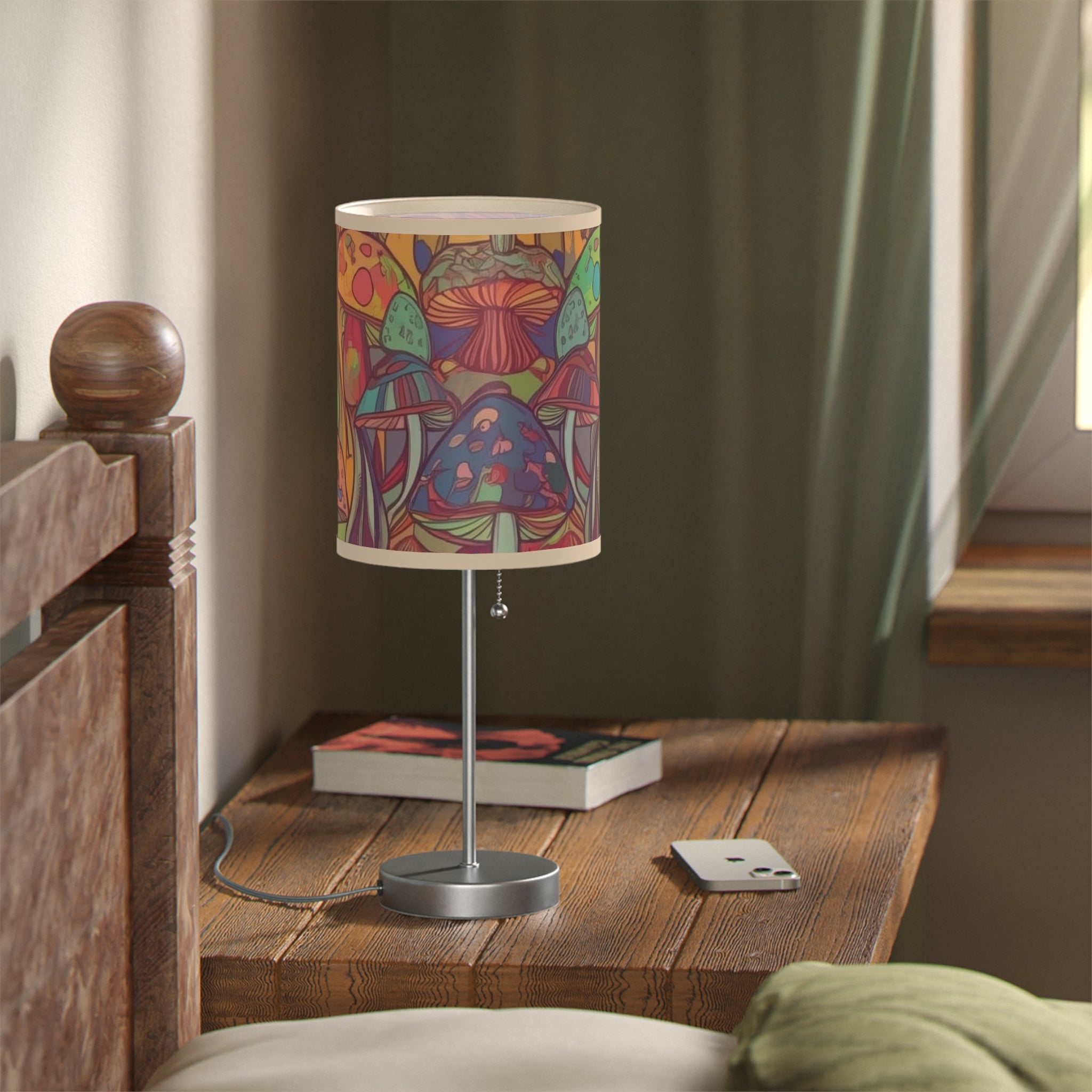 🍄🌈✨Enchanted Shroom Lamp – Mystical Glow for Your Space🍄✨💡
