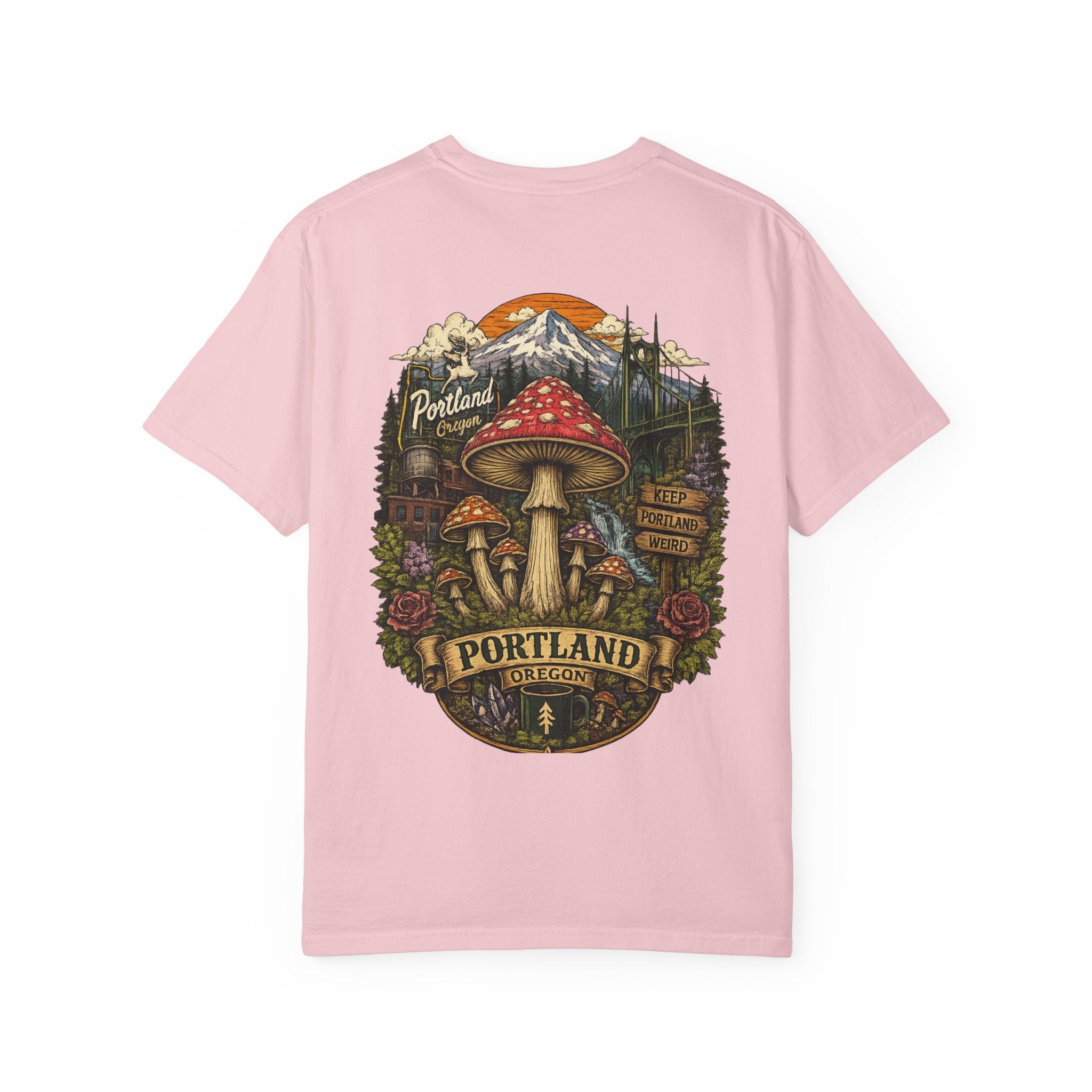 Mushroom Graphic T-Shirt
