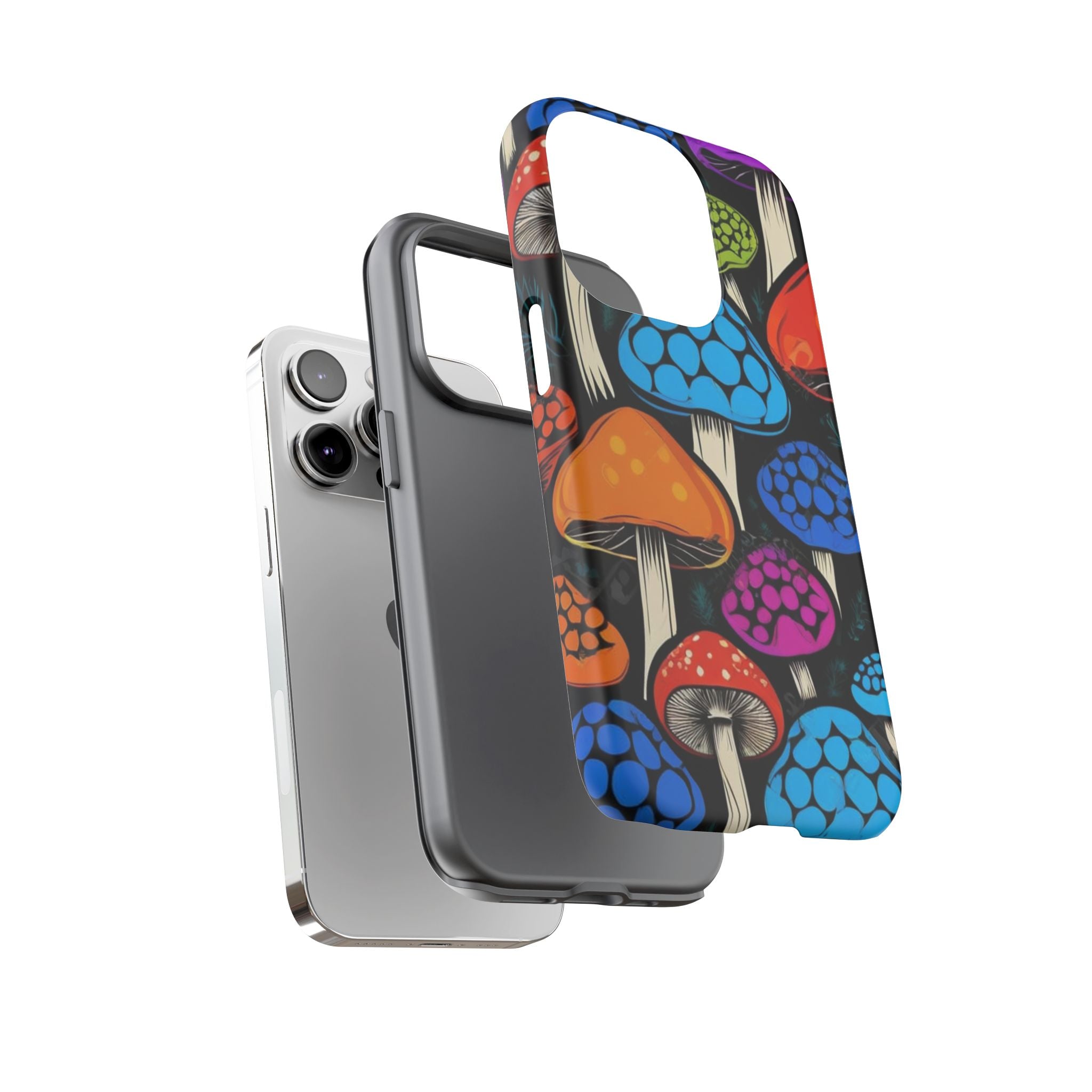 🍄 Shroom Pop iPhone Case – Protect Your Phone in Psychedelic Style 🌈📱