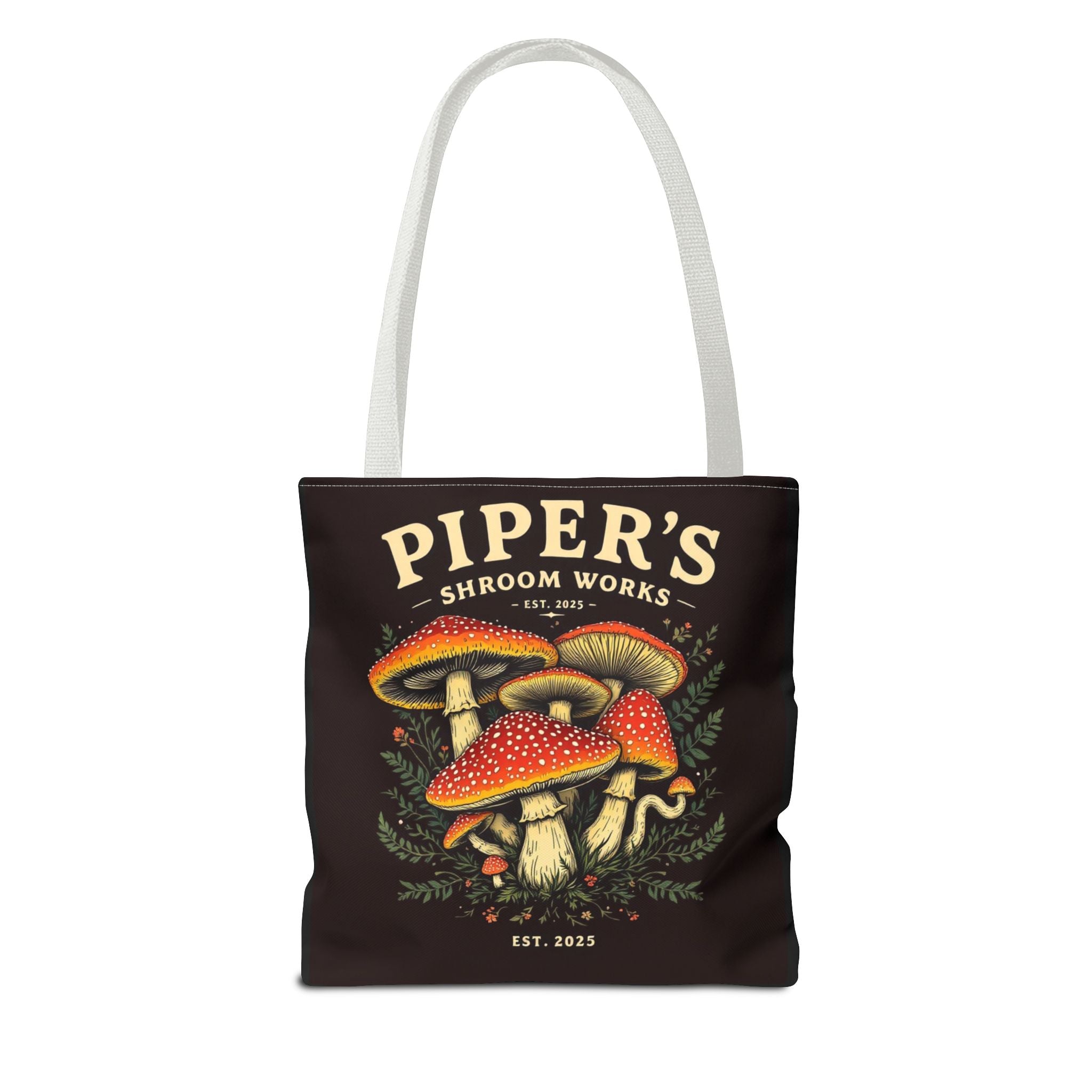 🍄 Piper’s Shroom Works Tote – Where Style Meets the Wild 🌿