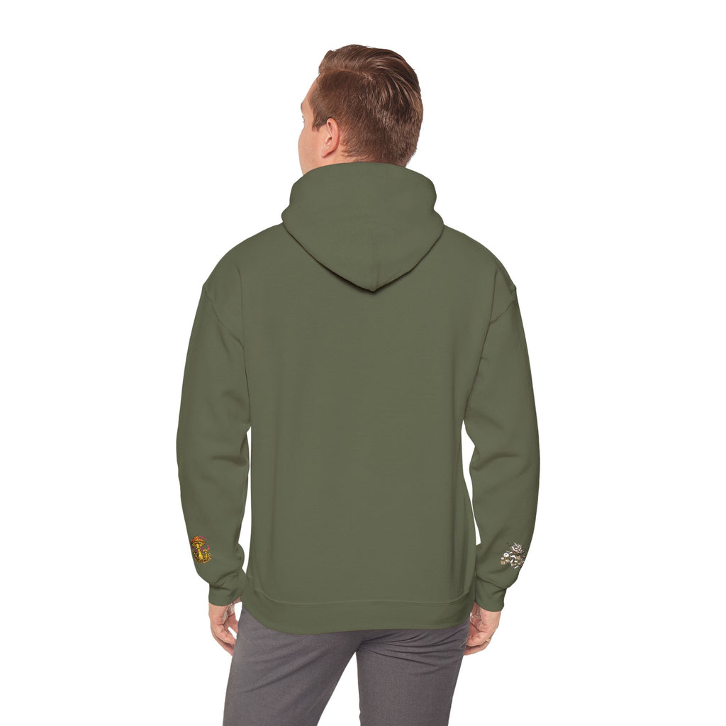 Mushroom Grove Hoodie – Whimsical Autumn Forest Mushroom Sweatshirt