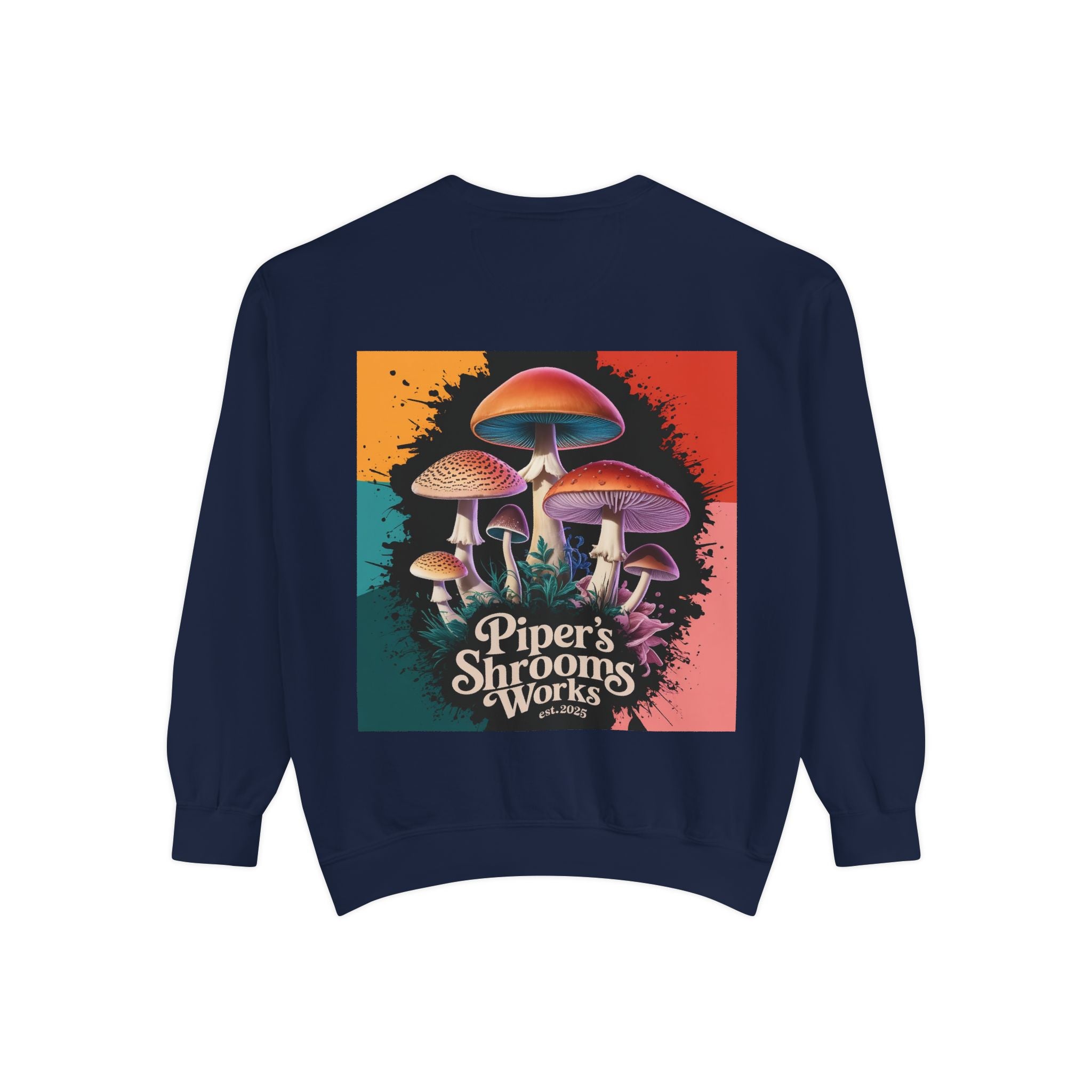🦁 Lionheart & Shrooms Sweatshirt – Wear the Wild Within 🍄