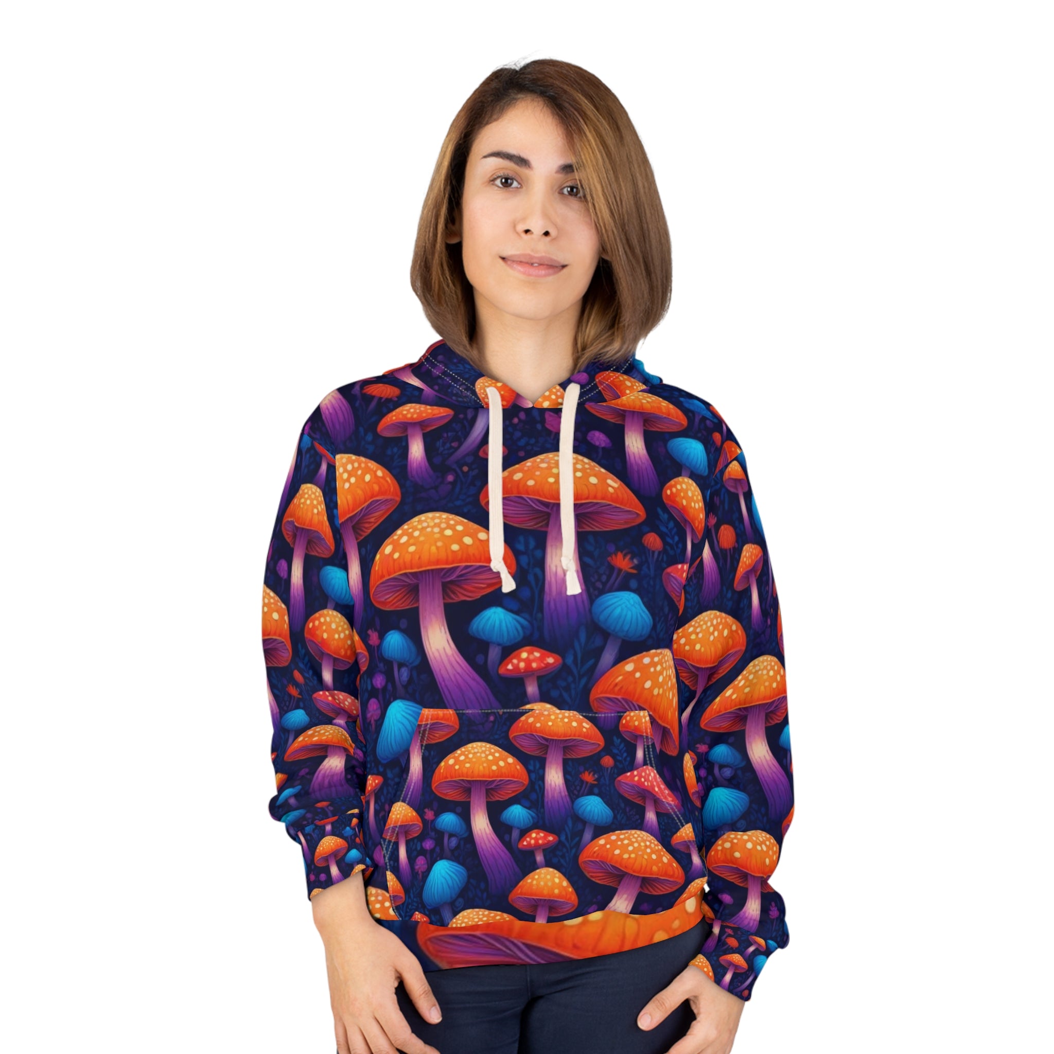 🌌 Cosmic Shroom Hoodie – Glow into the Wild 🍄✨
