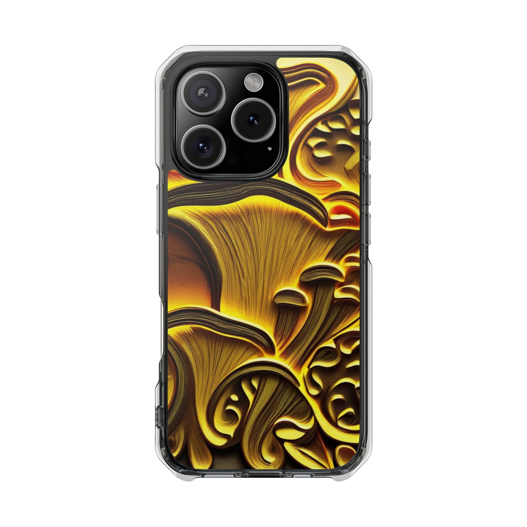 📱Golden Fungi Phone Case – Forest Glow Edition🍄✨📱