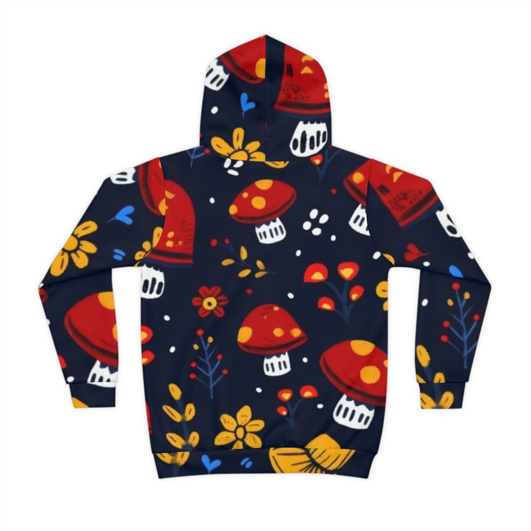 🍄🌌 Midnight Enchanted Forest Hoodie 🌟🌿