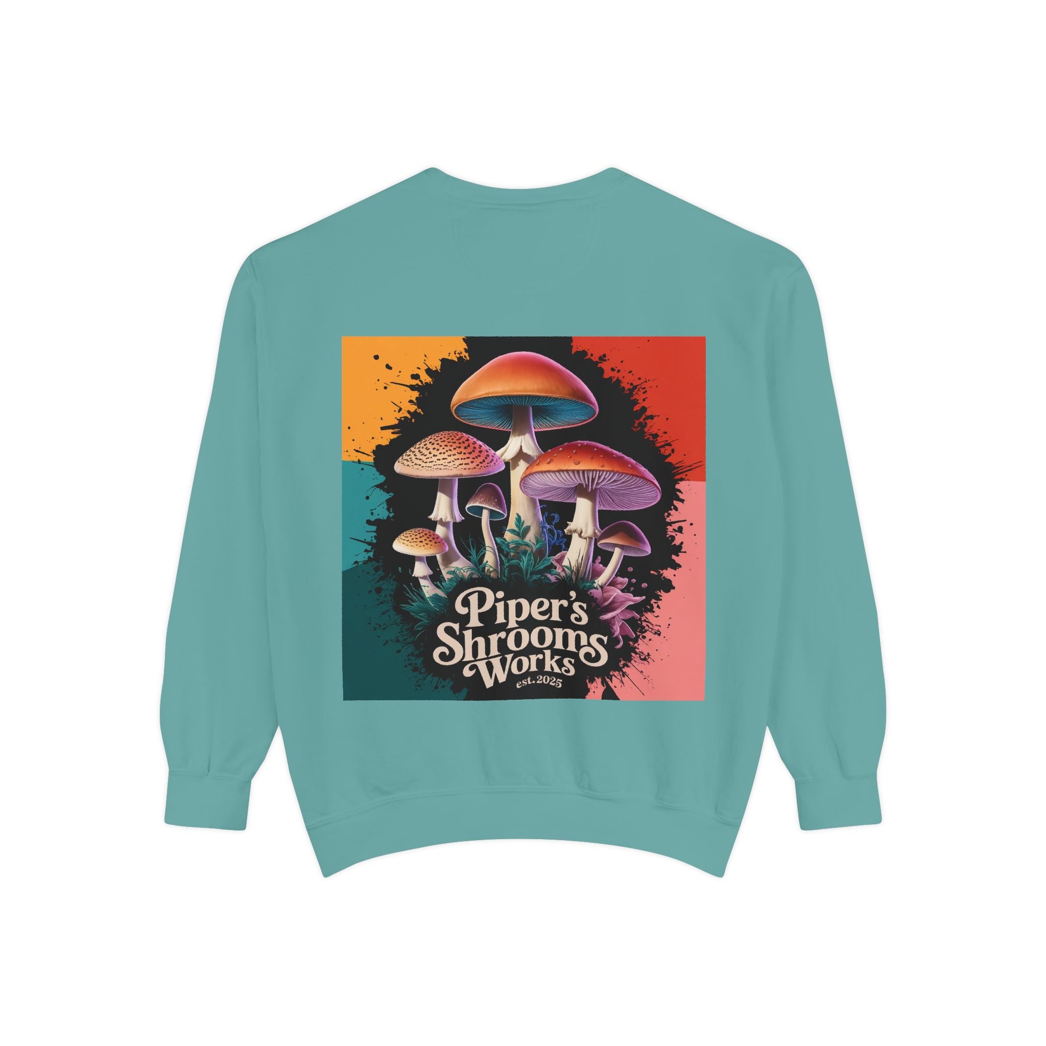 🦁 Lionheart & Shrooms Sweatshirt – Wear the Wild Within 🍄