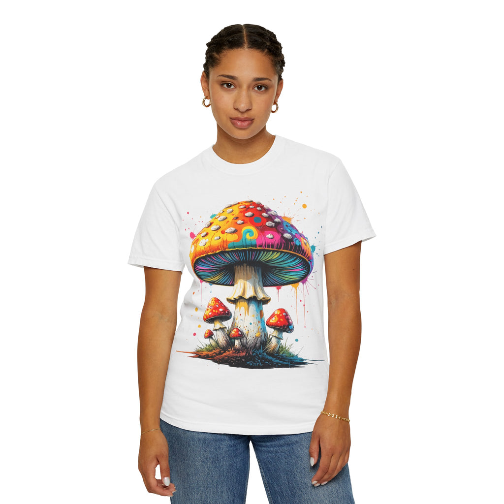 Lake Oswego Mushroom T-Shirt — Vintage Nature & Psychedelic Fungi Design
