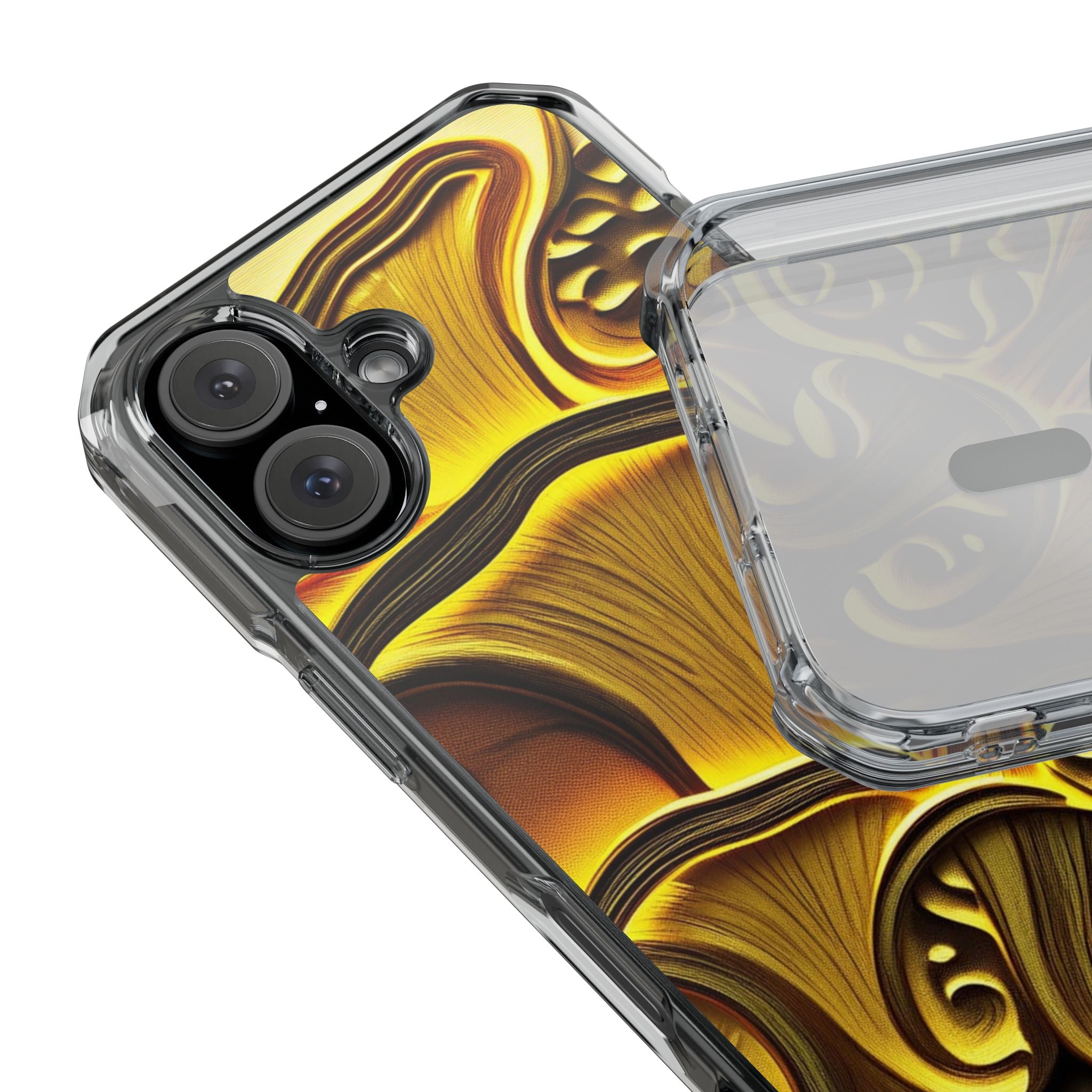📱Golden Fungi Phone Case – Forest Glow Edition🍄✨📱