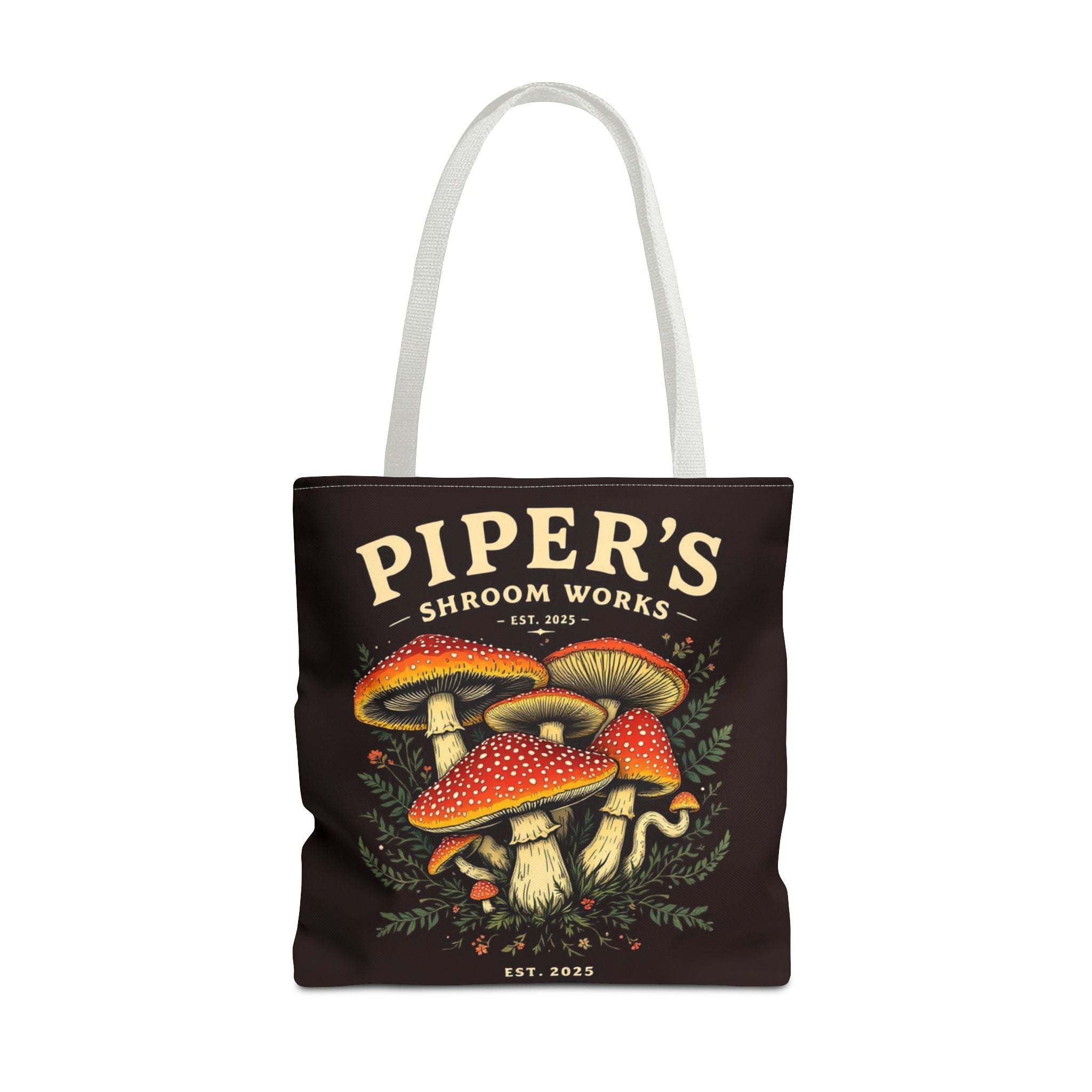 🍄 Piper’s Shroom Works Tote – Where Style Meets the Wild 🌿