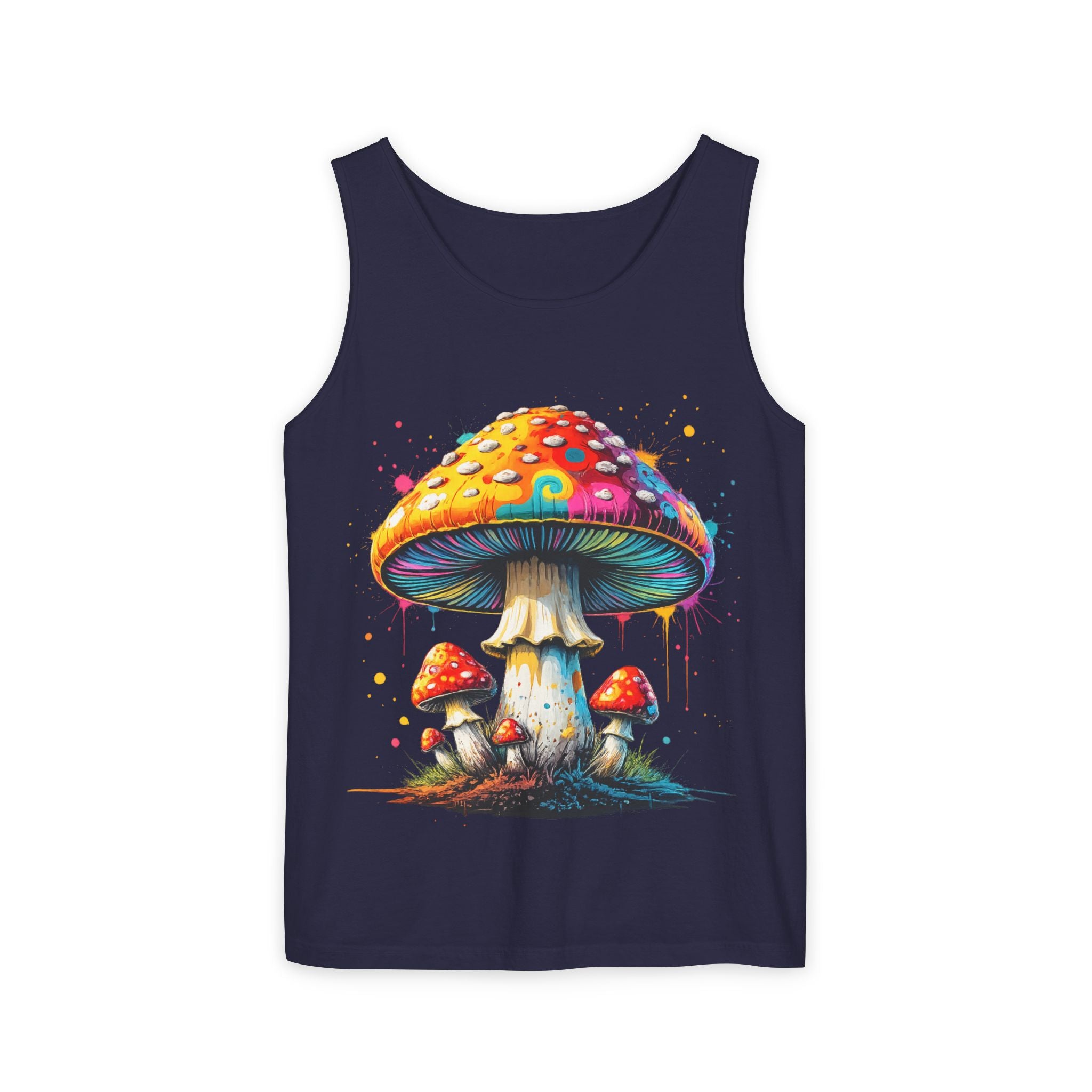 Mushroom Tank Top — Psychedelic & Portland Forest Graphic Tank
