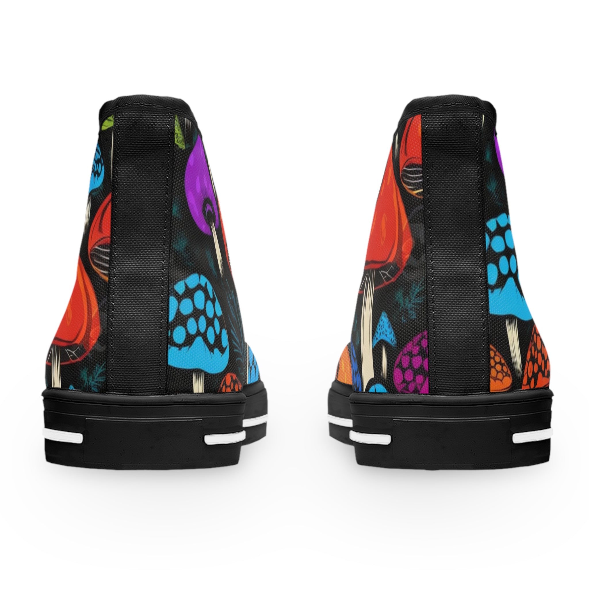 🎨 Psychedelic Forest High-Tops – Walk Into the Wild 🍄