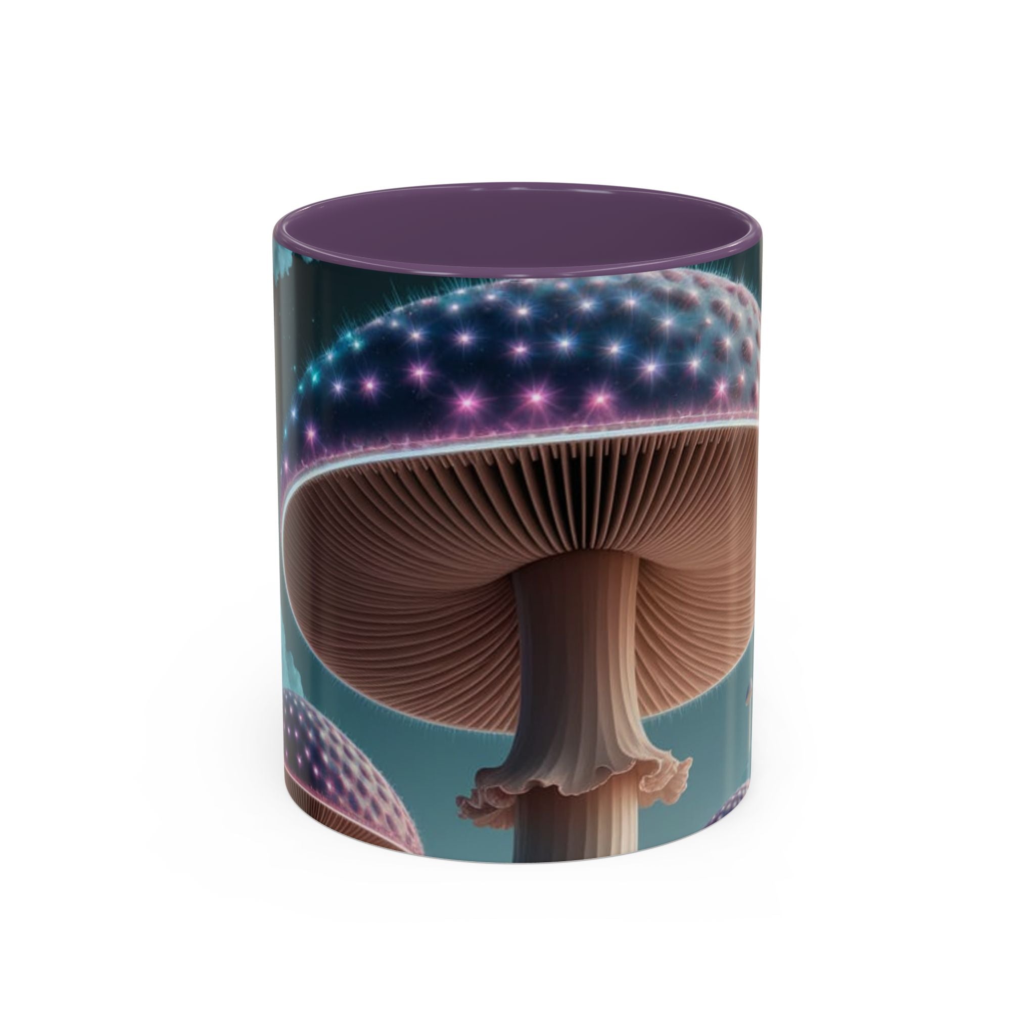 Mug: Mystical Glow Mushroom Coffee Mug — Psychedelic Fantasy Accent Mug