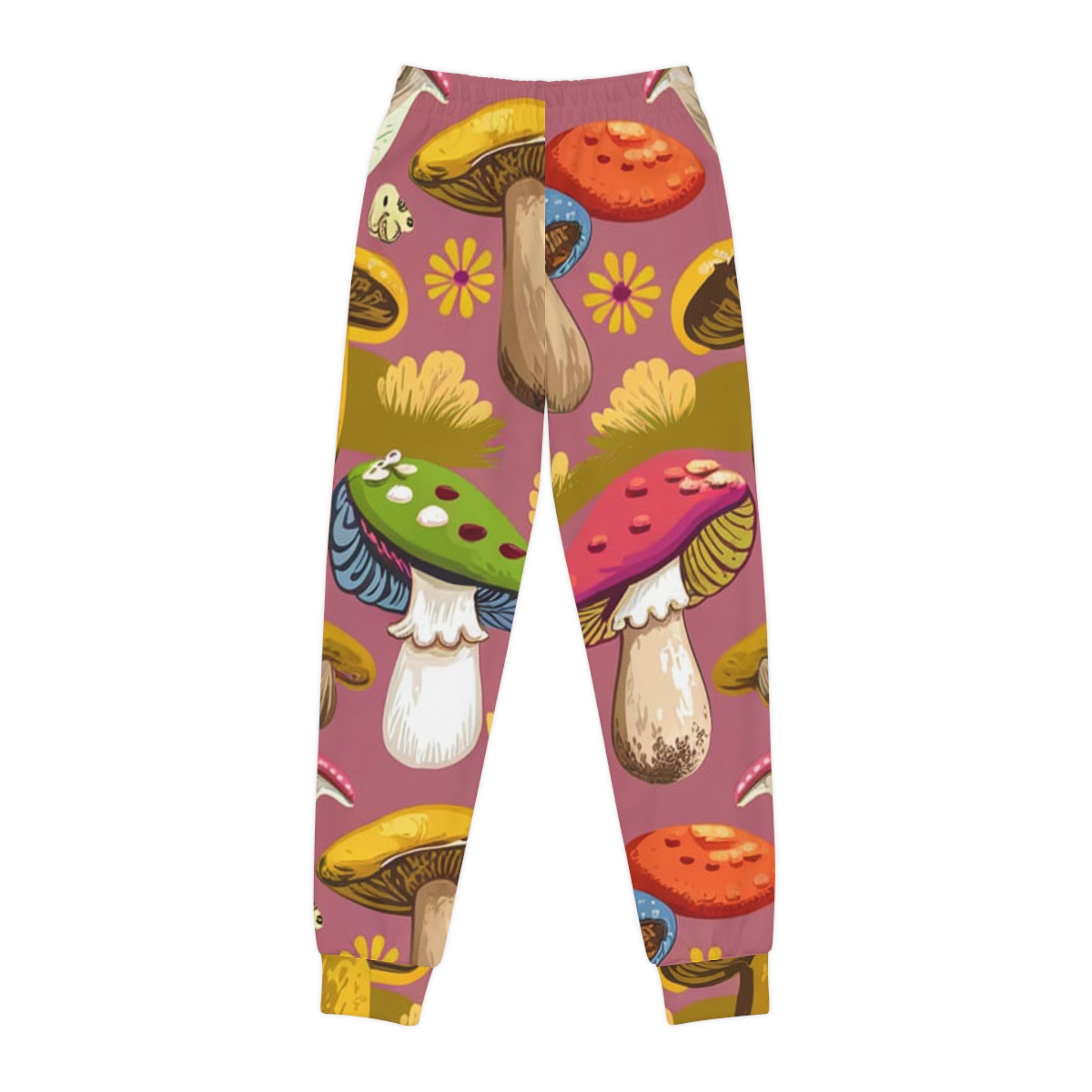 🍄 Groovy Shroom Kids Joggers 🌼🎨