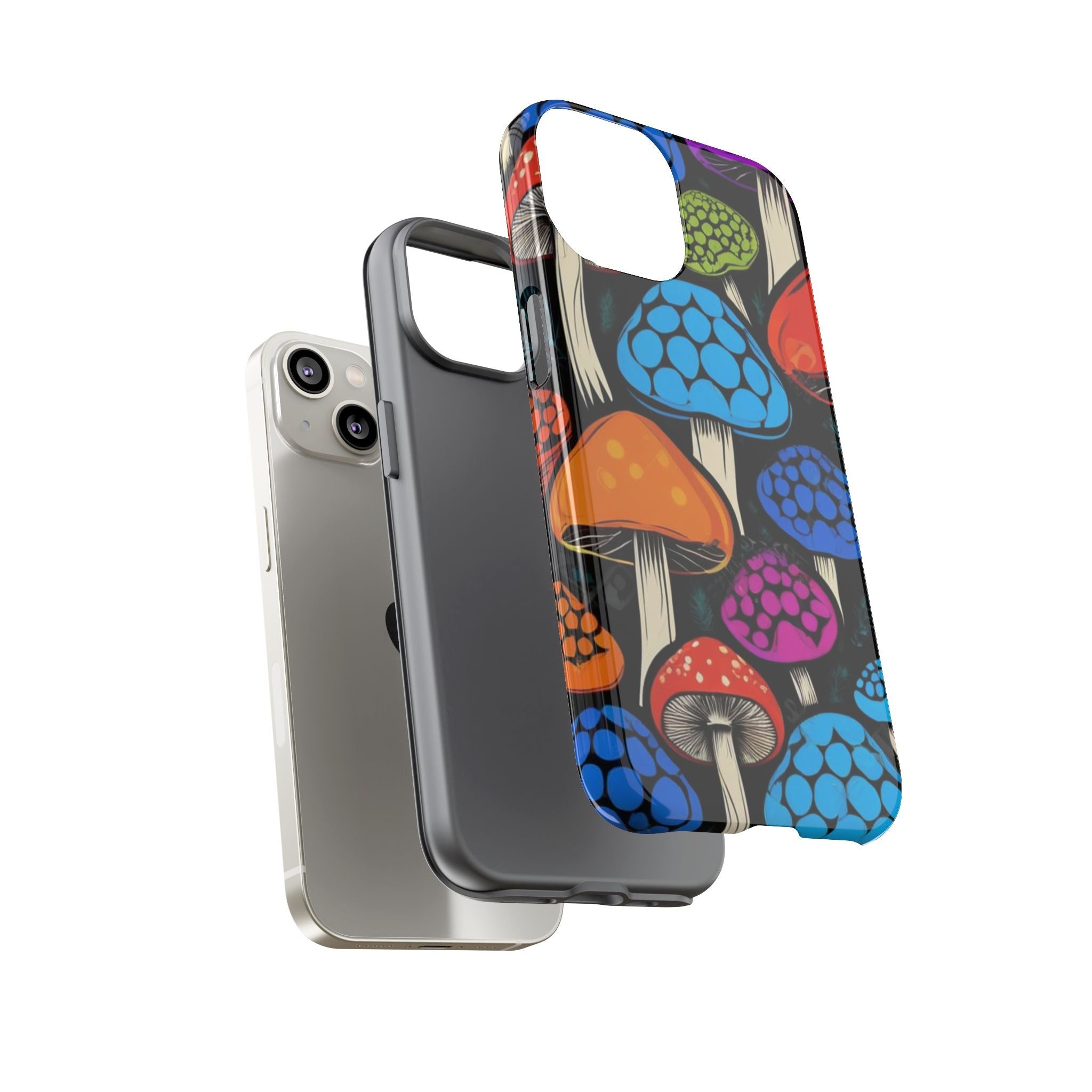 🍄 Shroom Pop iPhone Case – Protect Your Phone in Psychedelic Style 🌈📱