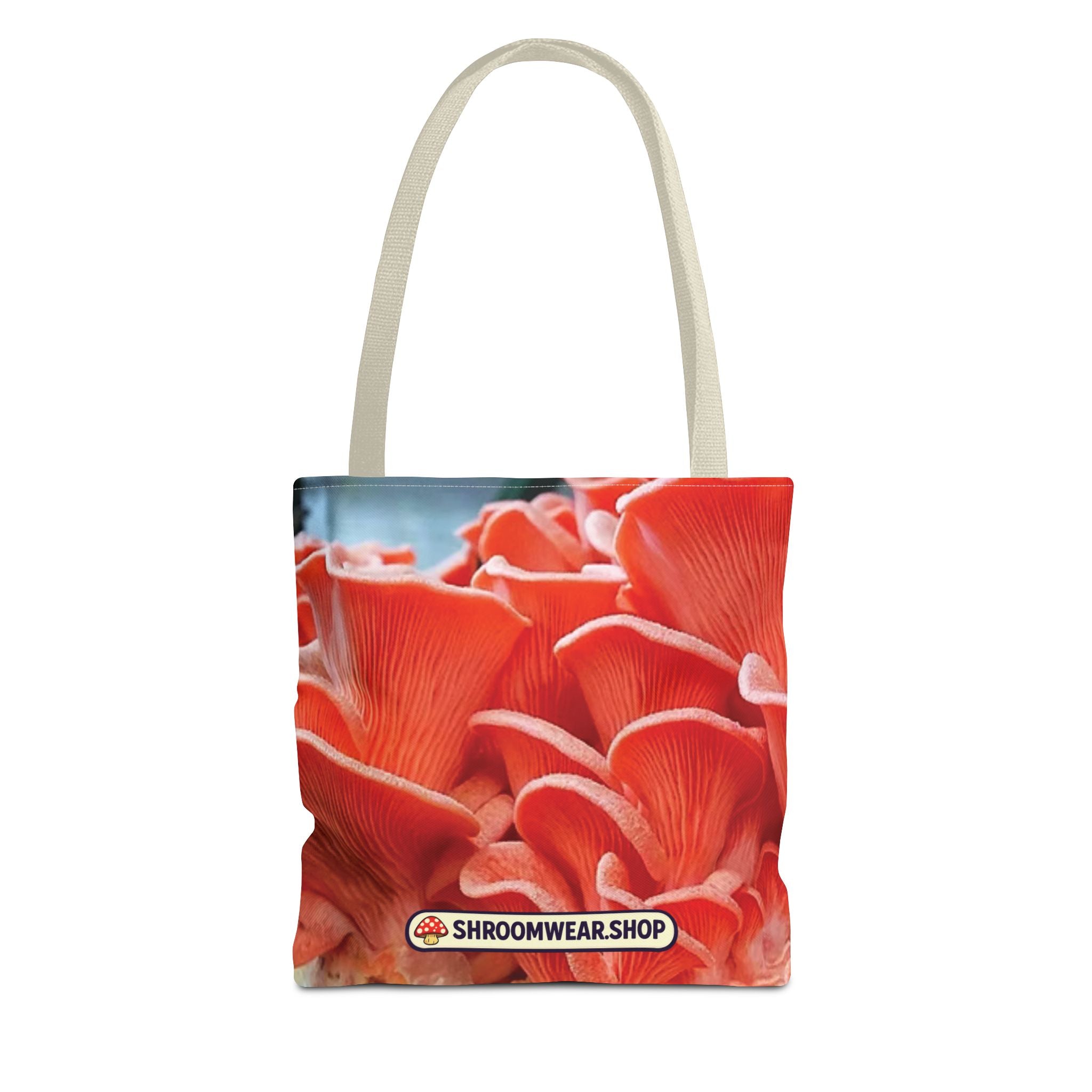 Bag: Mushroom Print Tote Bag – All-Over-Print Canvas Tote