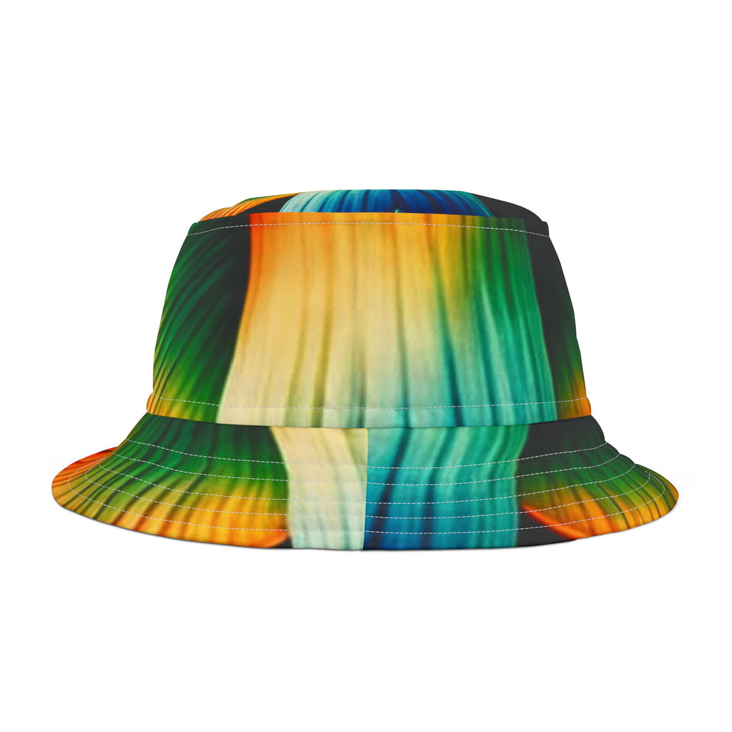 Tie-Dye Color Burst Bucket Hat — Vibrant Festival Sun Hat