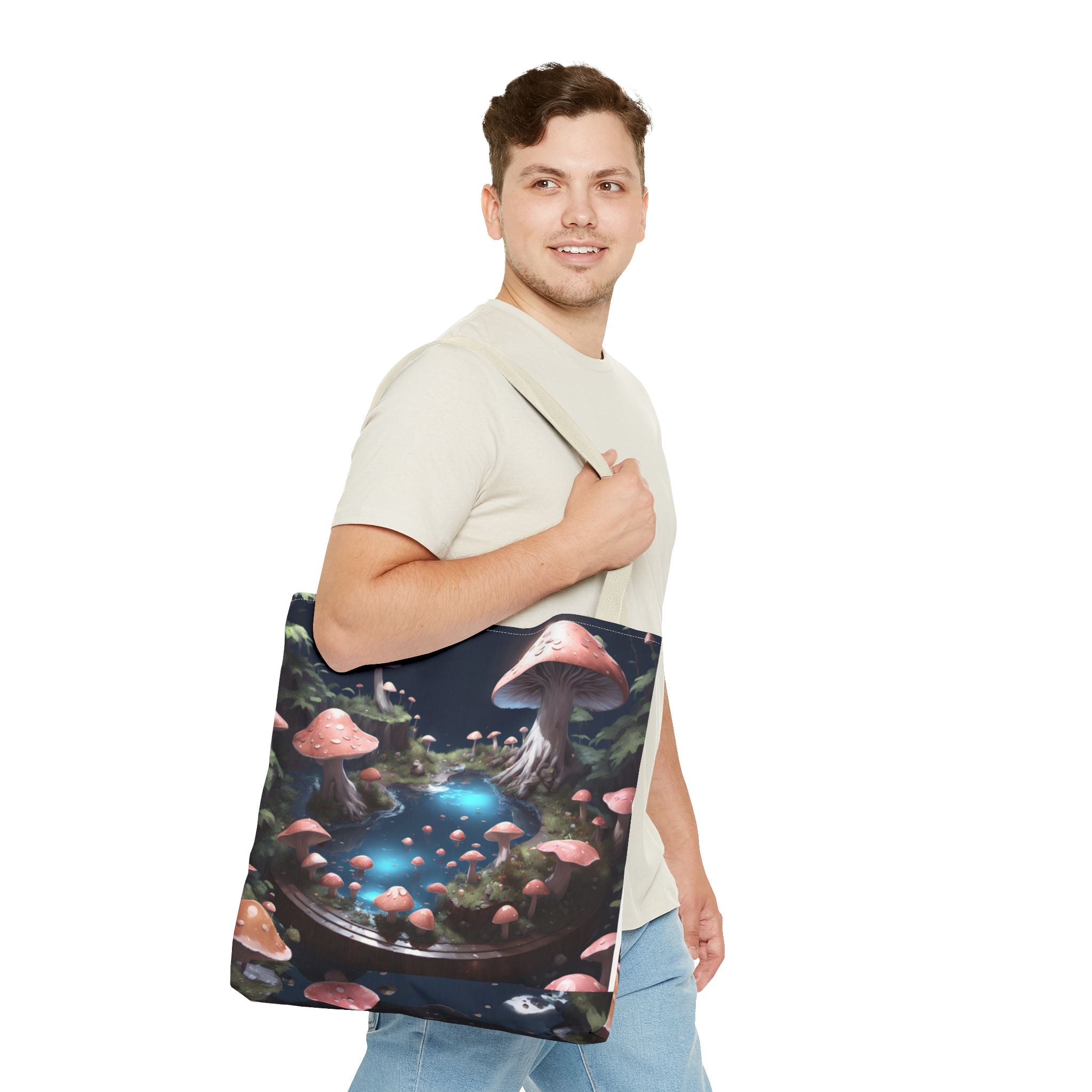 ✨ Enchanted Grove Tote – Where Imagination Meets Everyday Style 🍄👜