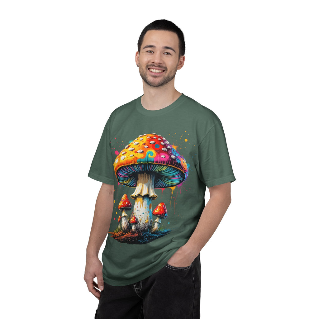 Lake Oswego Mushroom T-Shirt — Vintage Nature & Psychedelic Fungi Design